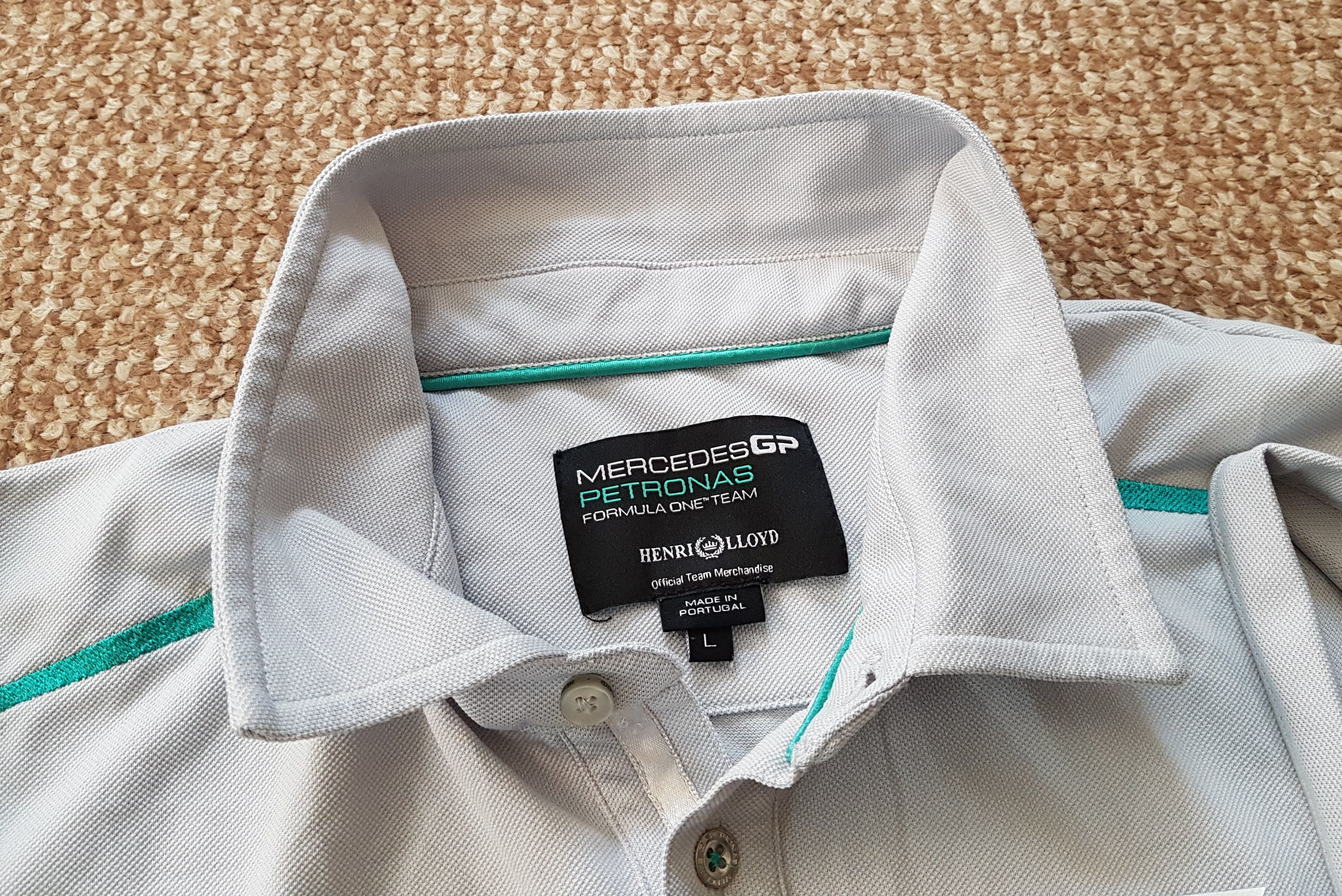 Henri Lloyd Mercedes GP Formula One Petronas Henri LLoyd Polo F1 Size US L / EU 52-54 / 3 - 8 Thumbnail