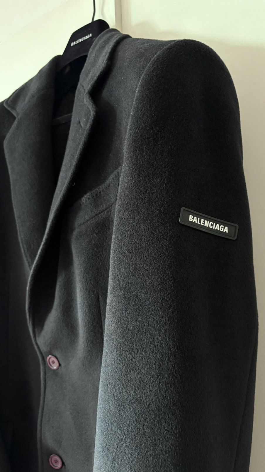 Balenciaga SAMPLE Balenciaga Skater Tailored Coat Size US S / EU 44-46 / 1 - 8 Thumbnail
