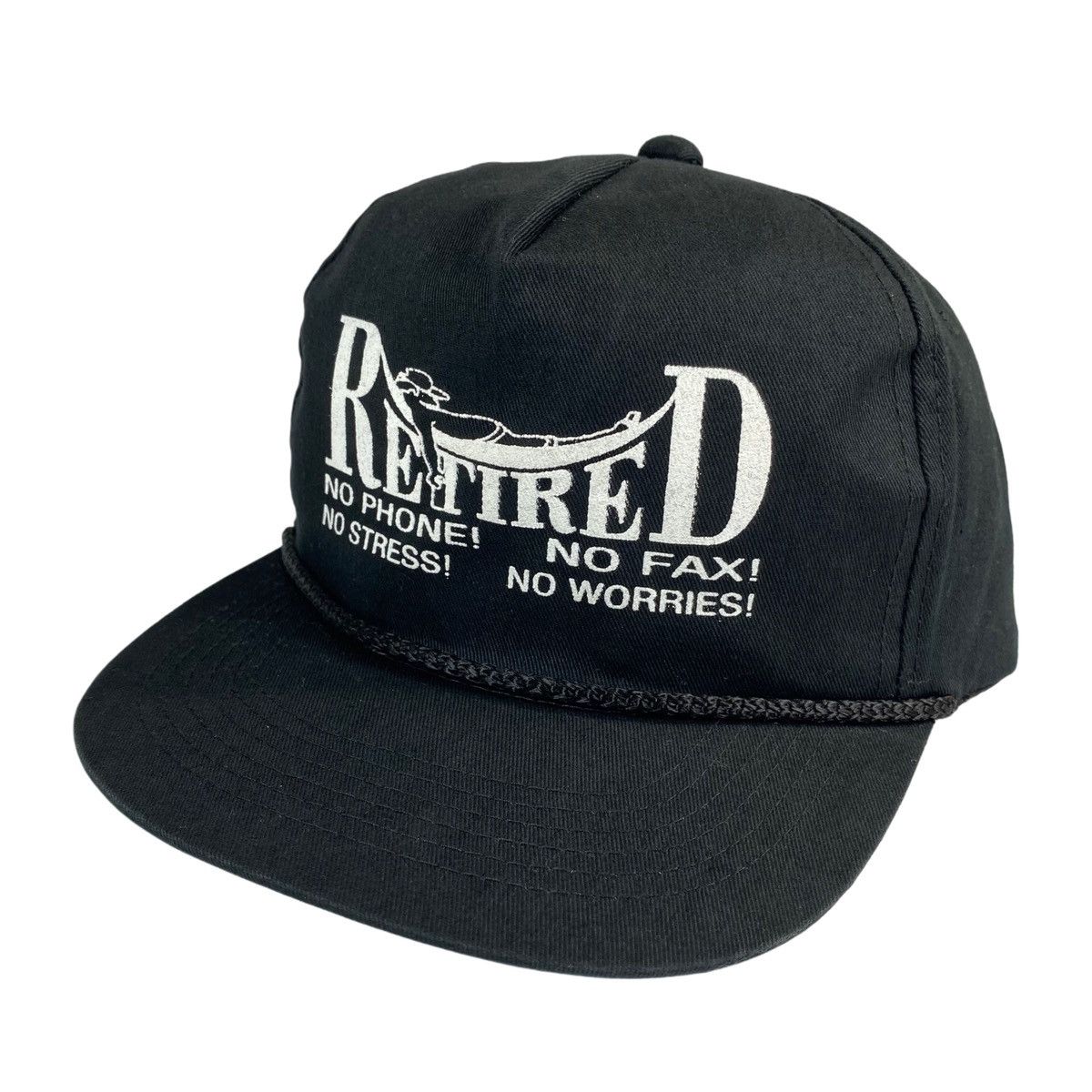 Vintage vintage trucker snapback hat Size ONE SIZE - 1 Thumbnail
