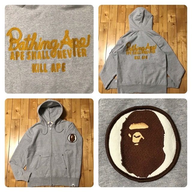 Bape BAPE Champion embroidered zip hoodie a bathing ape NIGO Size US M / EU 48-50 / 2 - 1 Thumbnail
