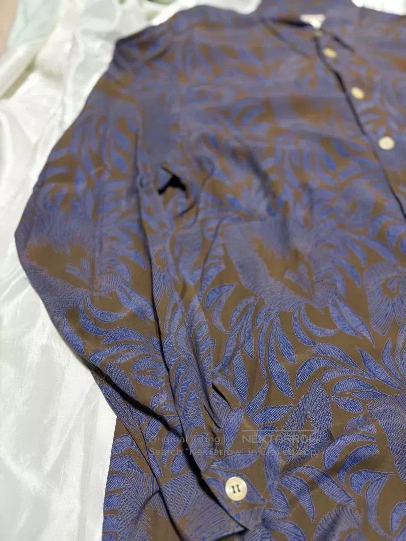 Giorgio Armani Vintage Giorgio Armani 90s Baroque Shirt. Size US S / EU 44-46 / 1 - 5 Thumbnail