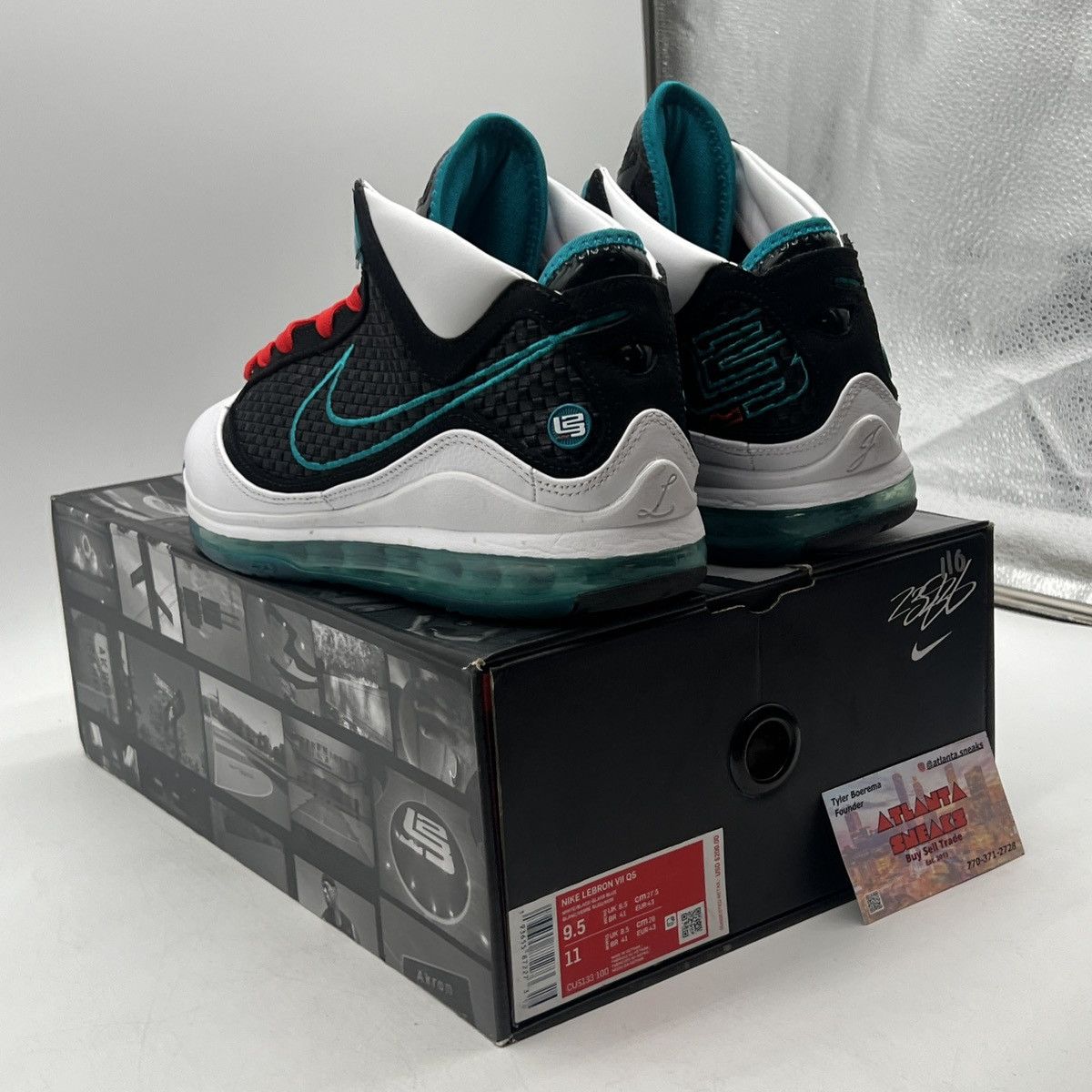 Jordan Brand Air max lebron 7 red carpet Size US 9.5 / EU 42-43 - 4 Thumbnail