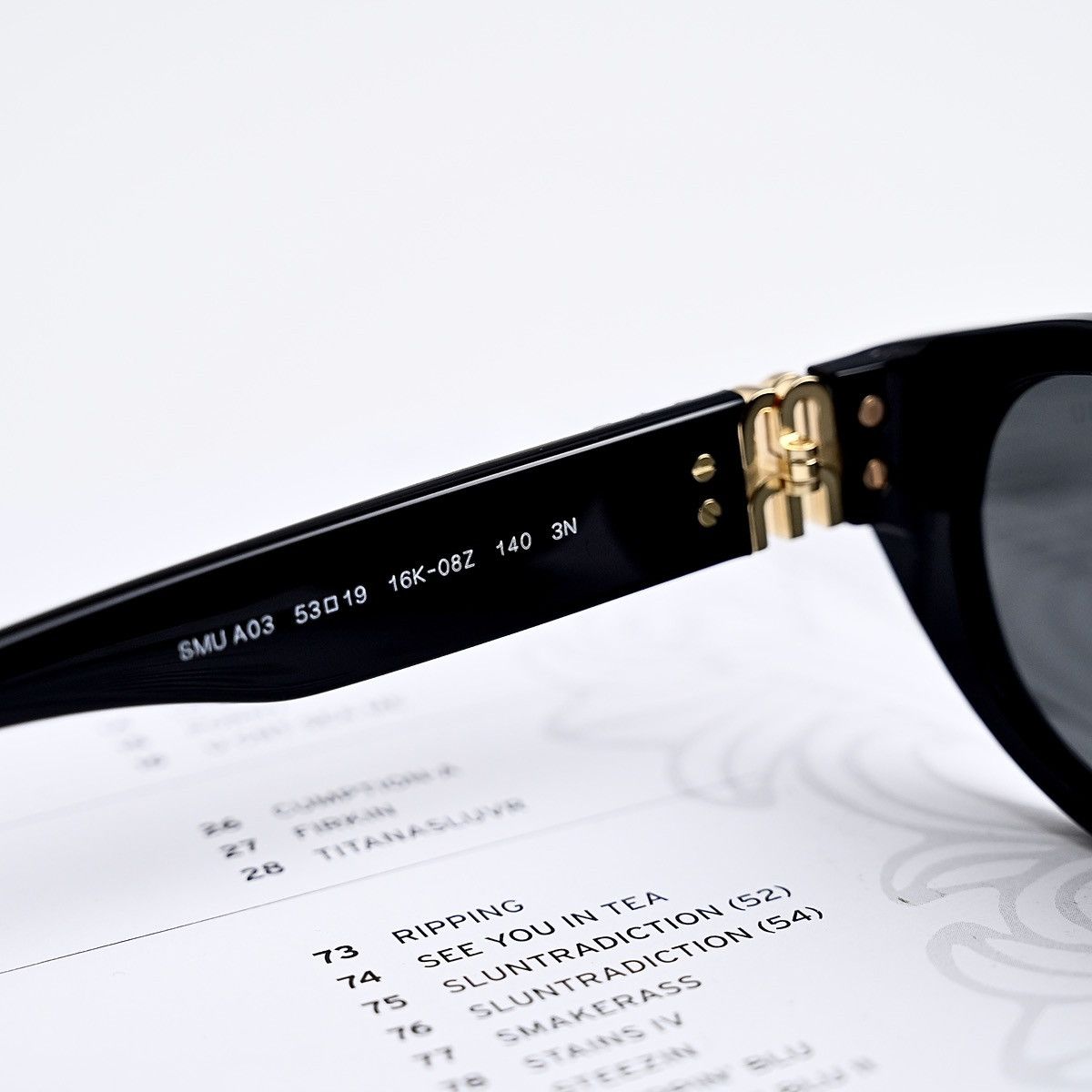 Miu Miu MIU MIU 0MU A03S SUNGLASSES Size ONE SIZE - 6 Thumbnail