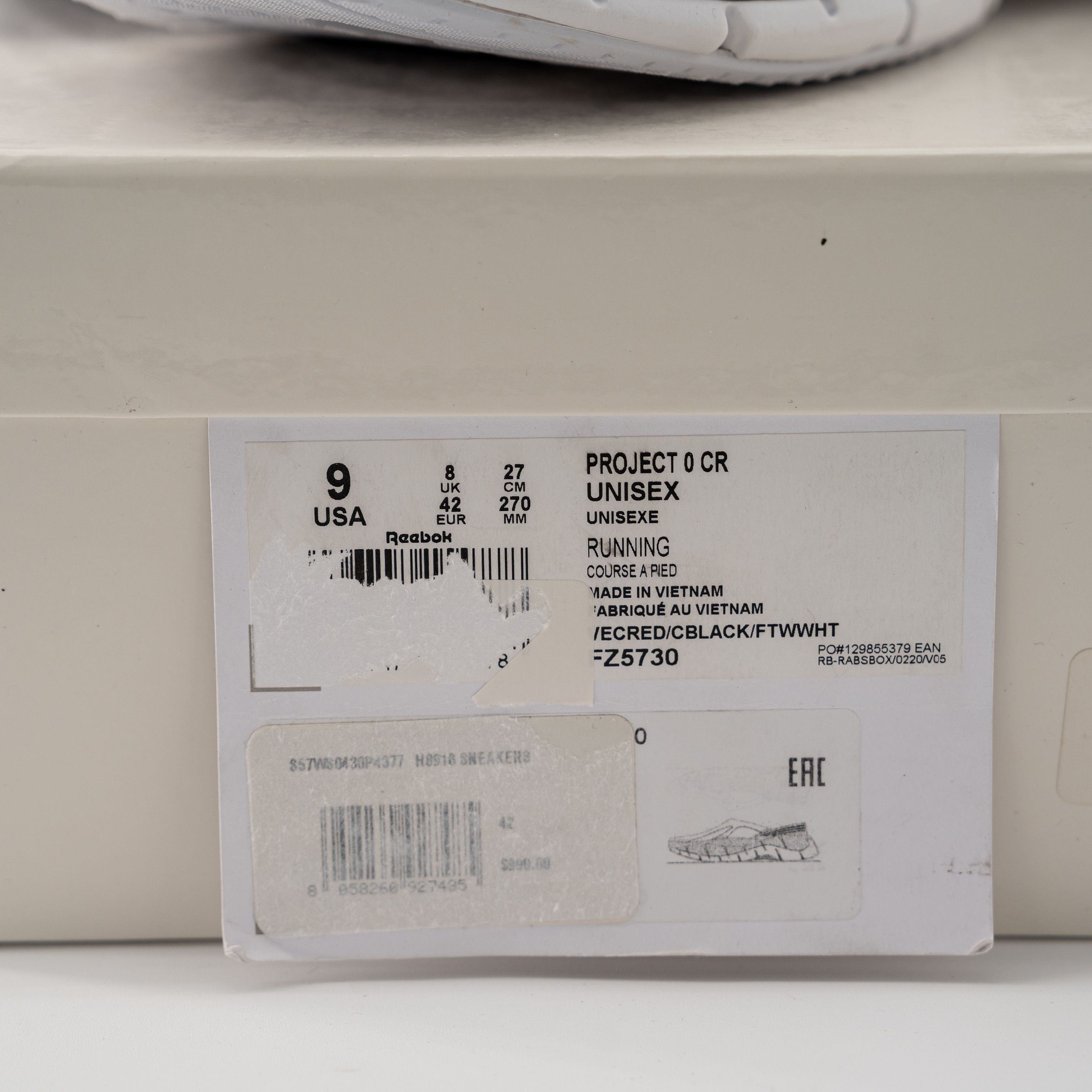 Maison Margiela × Reebok 9 Maison Margiela Reebok White Croafer Black Red Project 0 Size US 9 / EU 42 - 11 Thumbnail