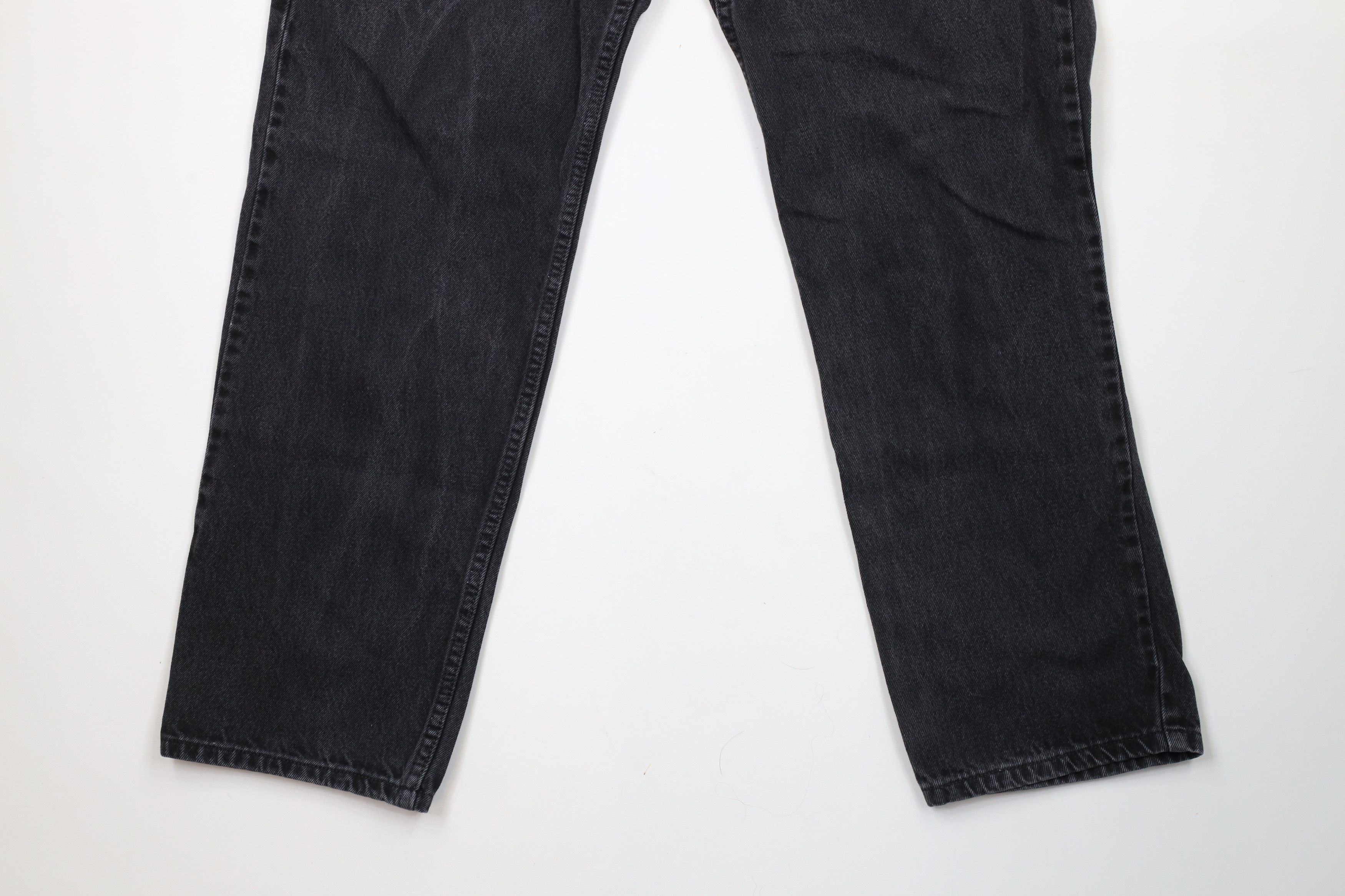 Levi's × Vintage Vintage Y2K 2004 Levis 550 Fit Denim Jeans Black Cotton Size US 38 / EU 54 - 4 Thumbnail