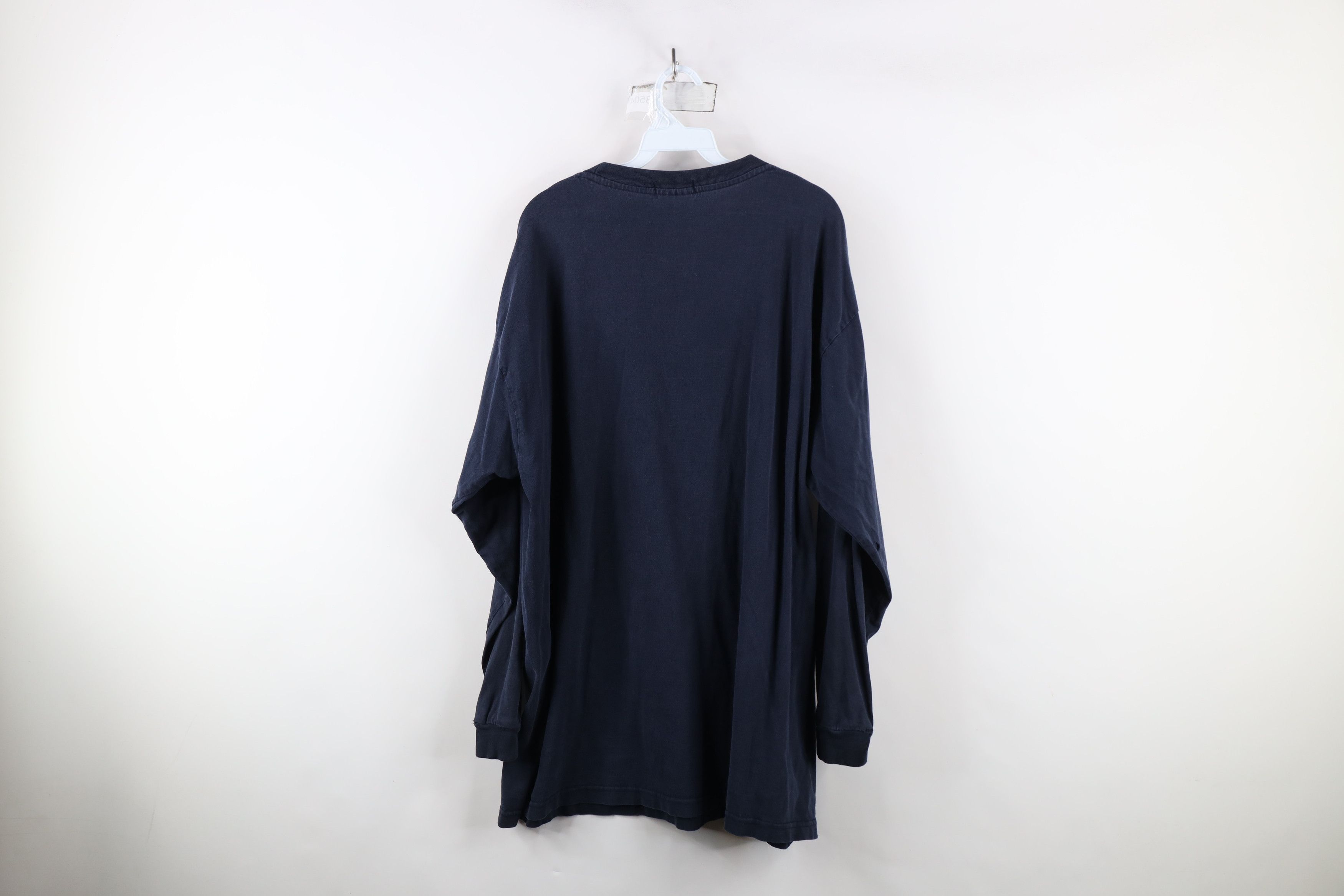 Vintage Vintage 90s Streetwear Heavy Long Sleeve T-Shirt Cotton Size US XXL / EU 58 / 5 - 11 Thumbnail
