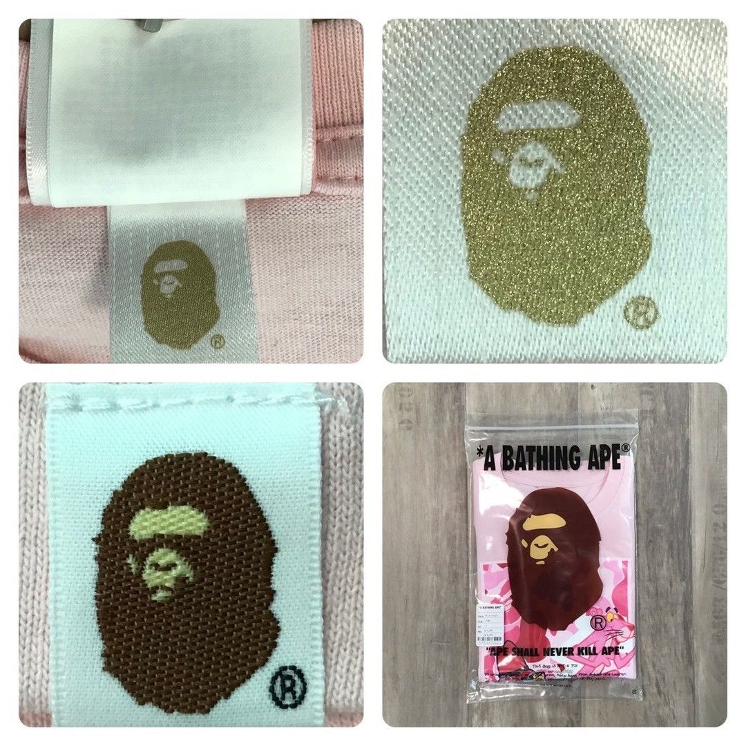 Bape BAPE × Pink Panther ABC camo pink T-shirt a bathing ape Size US S / EU 44-46 / 1 - 8 Thumbnail