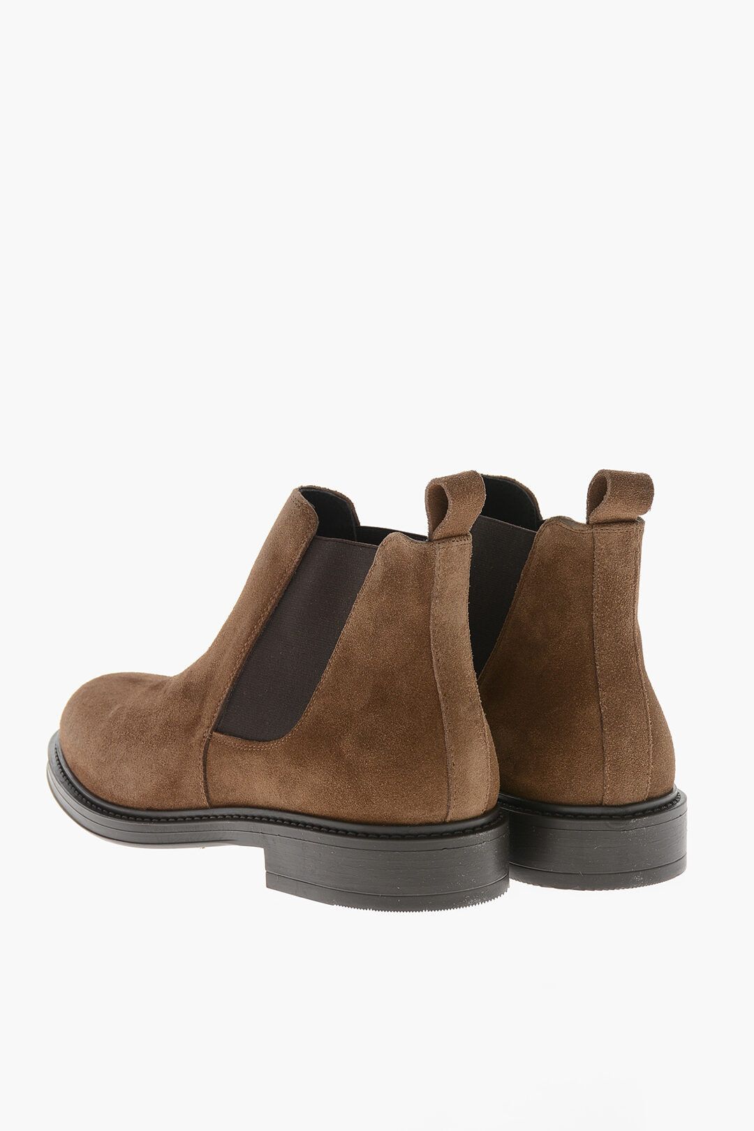 og1mm0226 Suede Chelsea Boots in Brown