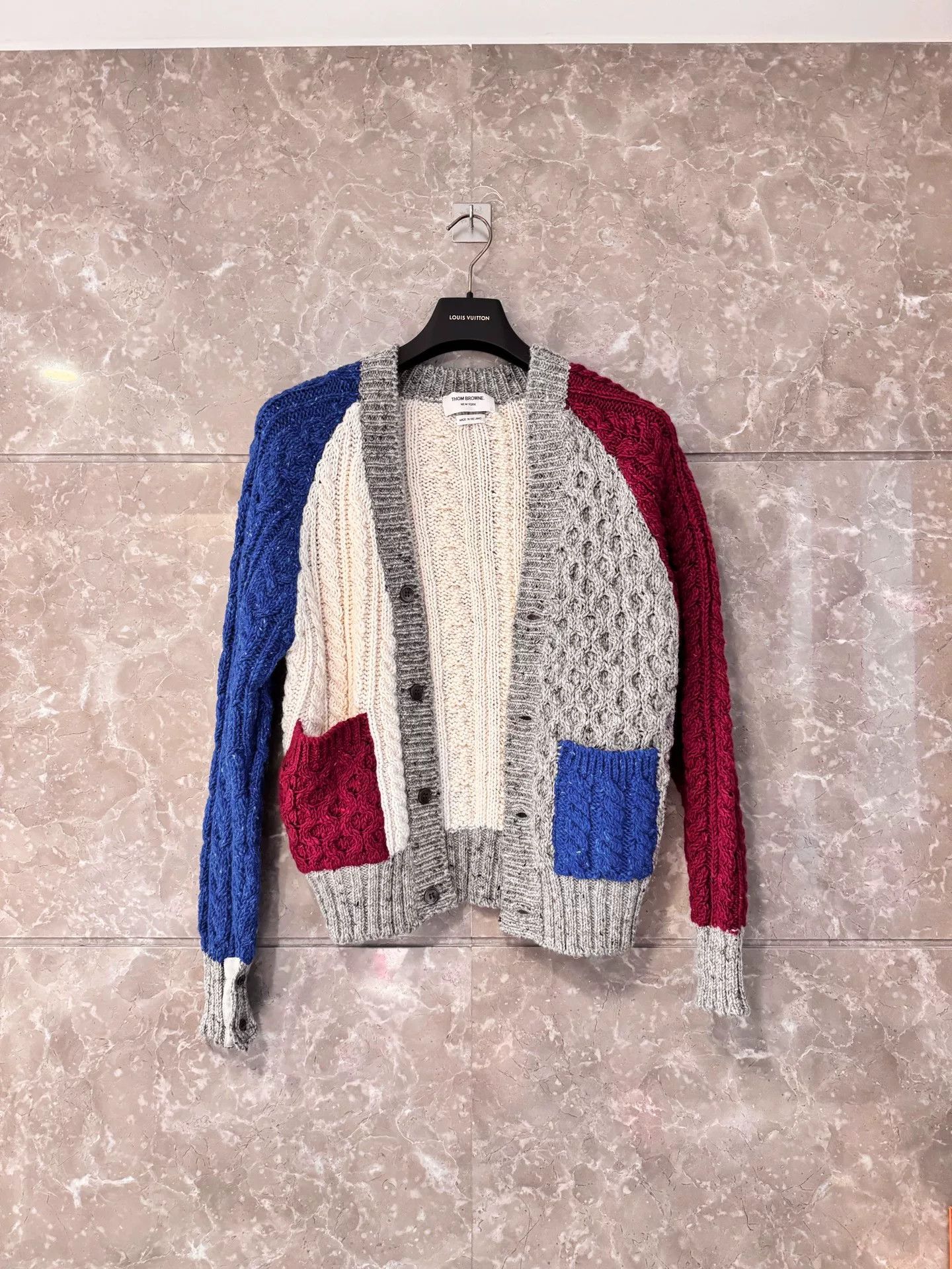 Thom Browne Thom Browne Colorblock Wool Knit Cardigan Size US S / EU 44-46 / 1 - 1 Thumbnail