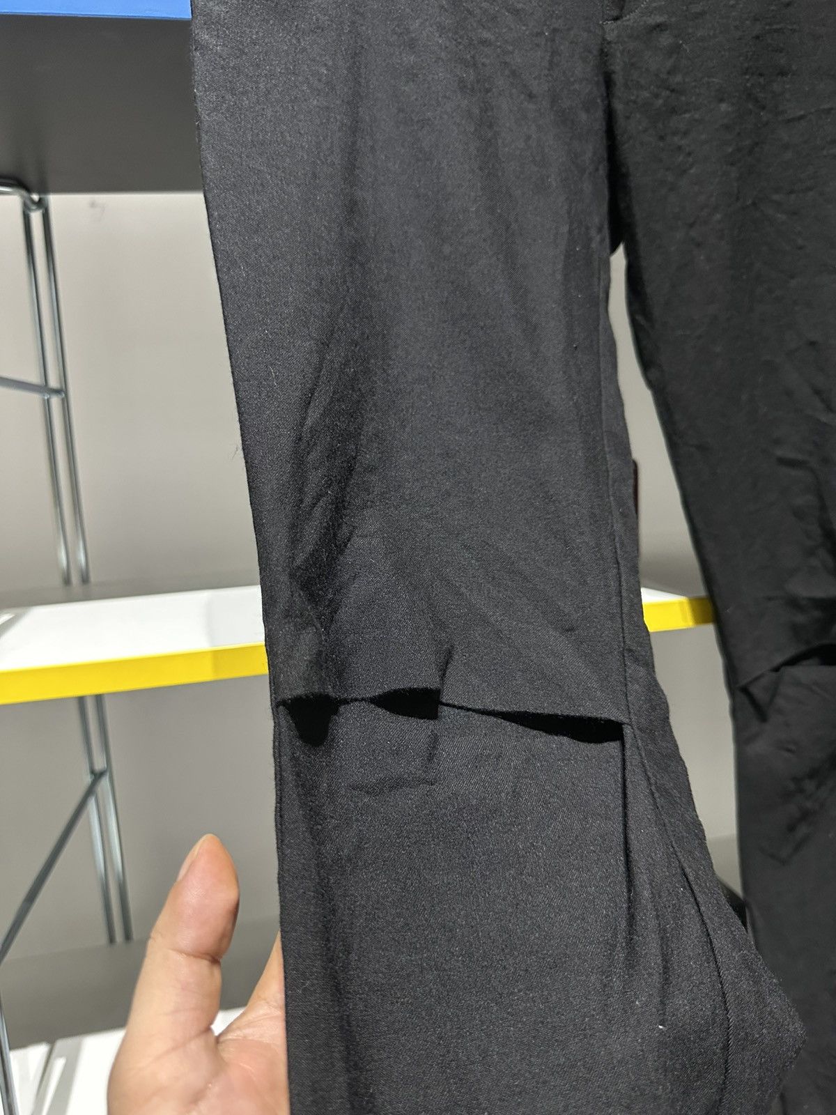 Undercover undercover SS20 cut knees wool pants Size US 32 / EU 48 - 3 Thumbnail