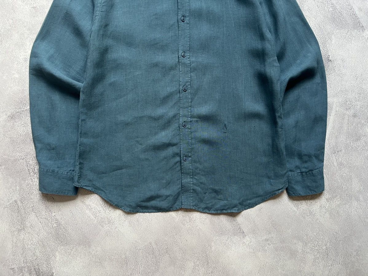 Other Apnee Portugal PETROL BLUE LINEN SHIRT Mens XXL Size US XXL / EU 58 / 5 - 3 Thumbnail