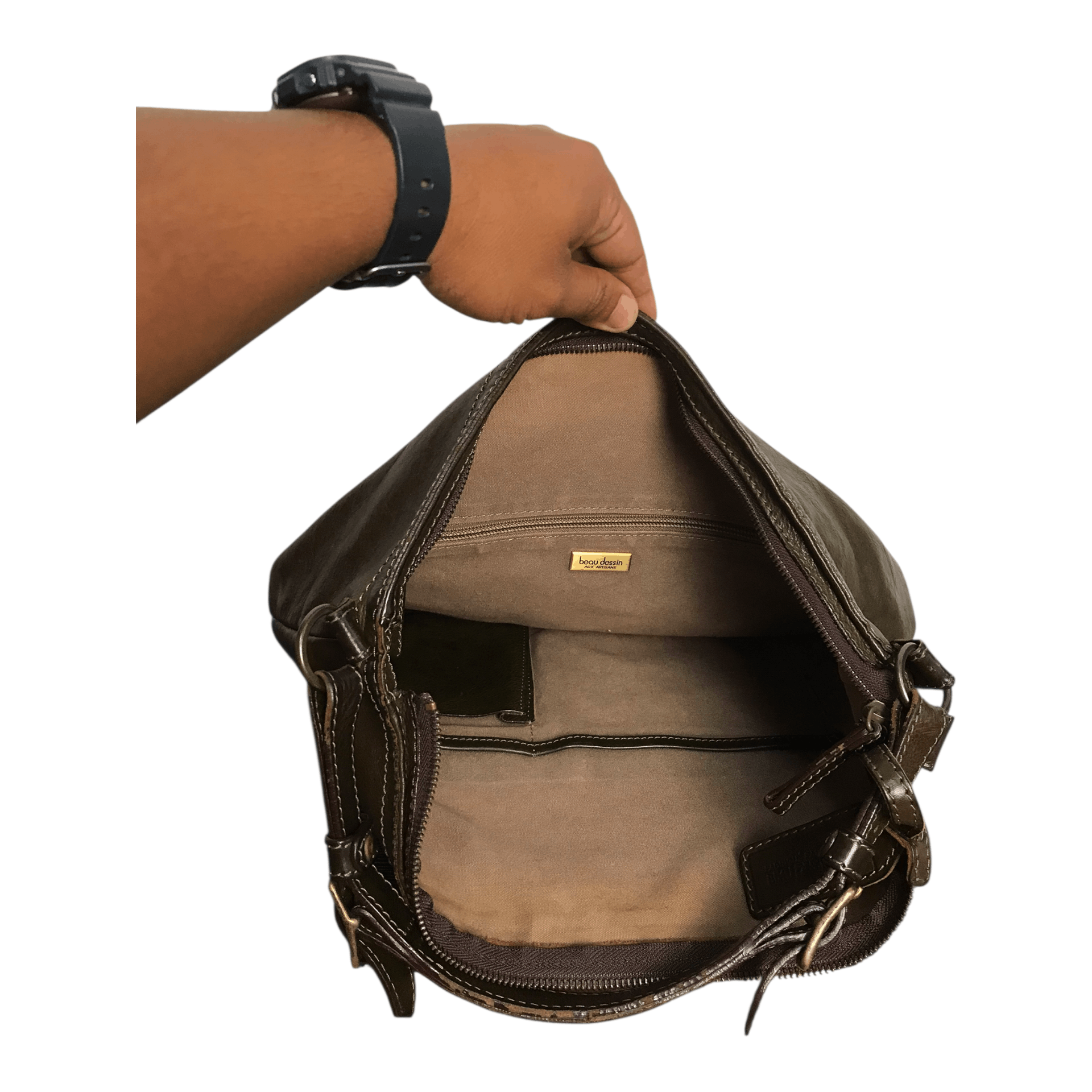 Leather Beau Dessin Leather Two way Bag Size ONE SIZE - 2 Thumbnail