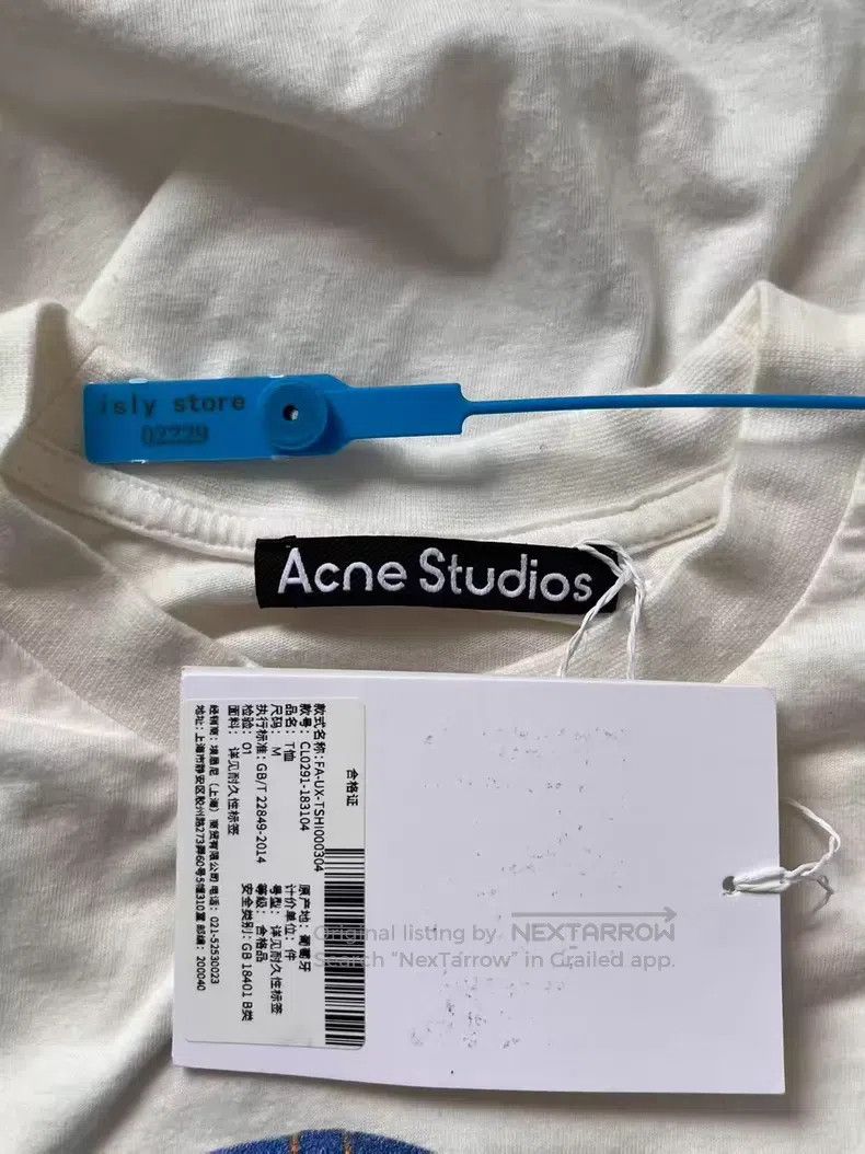Acne Studios Acne Studios Face expression bear print crewneck short-sle Size US M / EU 48-50 / 2 - 4 Thumbnail