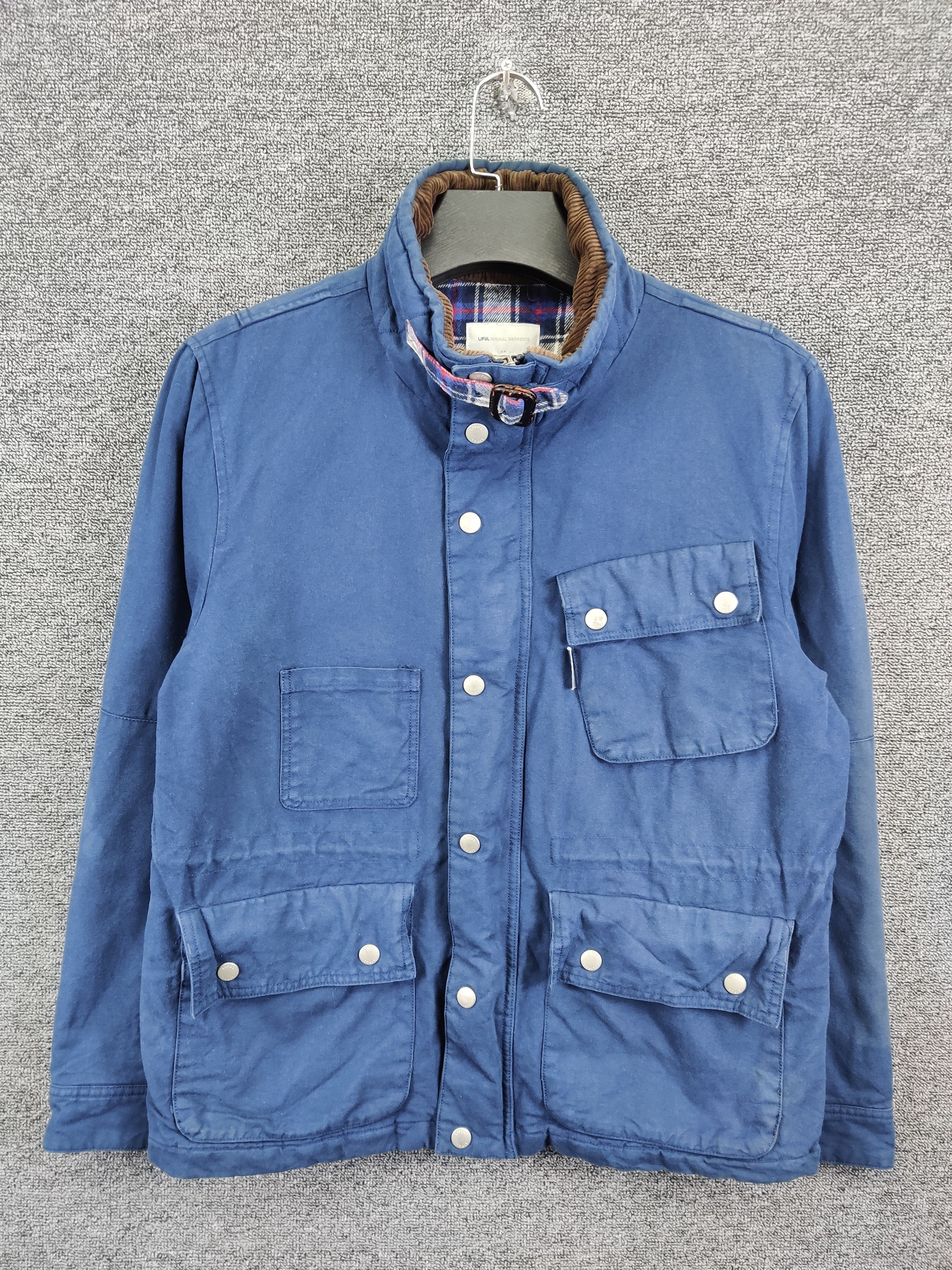 LIFUL MINIMAL GARMENTS Vintage LIFUL MINIMAL GARMENTS Lined Plaid Field Jacket Size US M / EU 48-50 / 2 - 1 Thumbnail