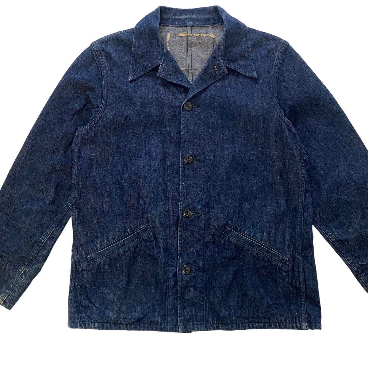 Sugar Cane ✨M11570 Vintage Sugar Cane chore denim jacket Size US M / EU 48-50 / 2 - 3 Thumbnail