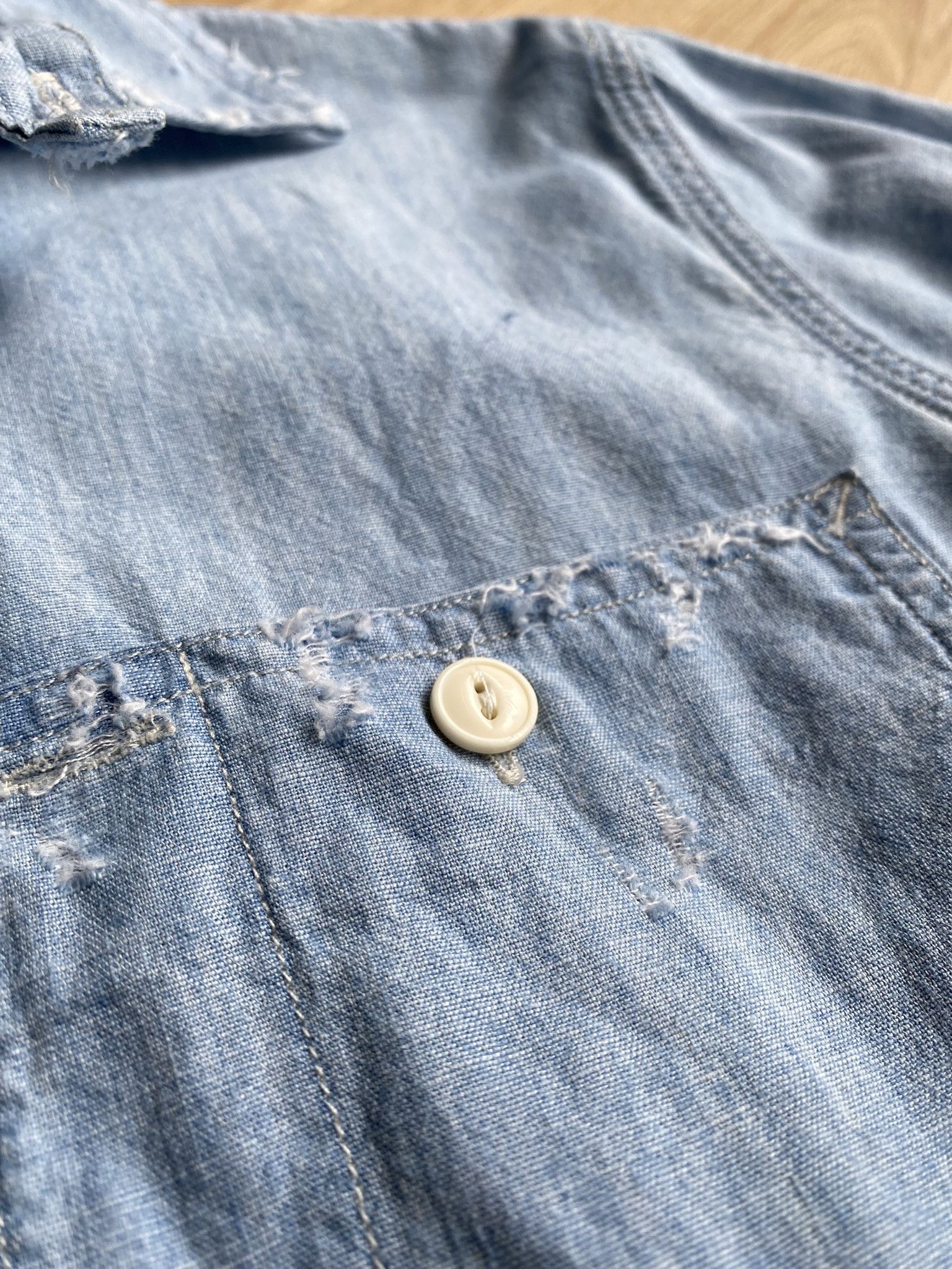 Kapital Worn-In Chambray Shirt Size US M / EU 48-50 / 2 - 13 Thumbnail