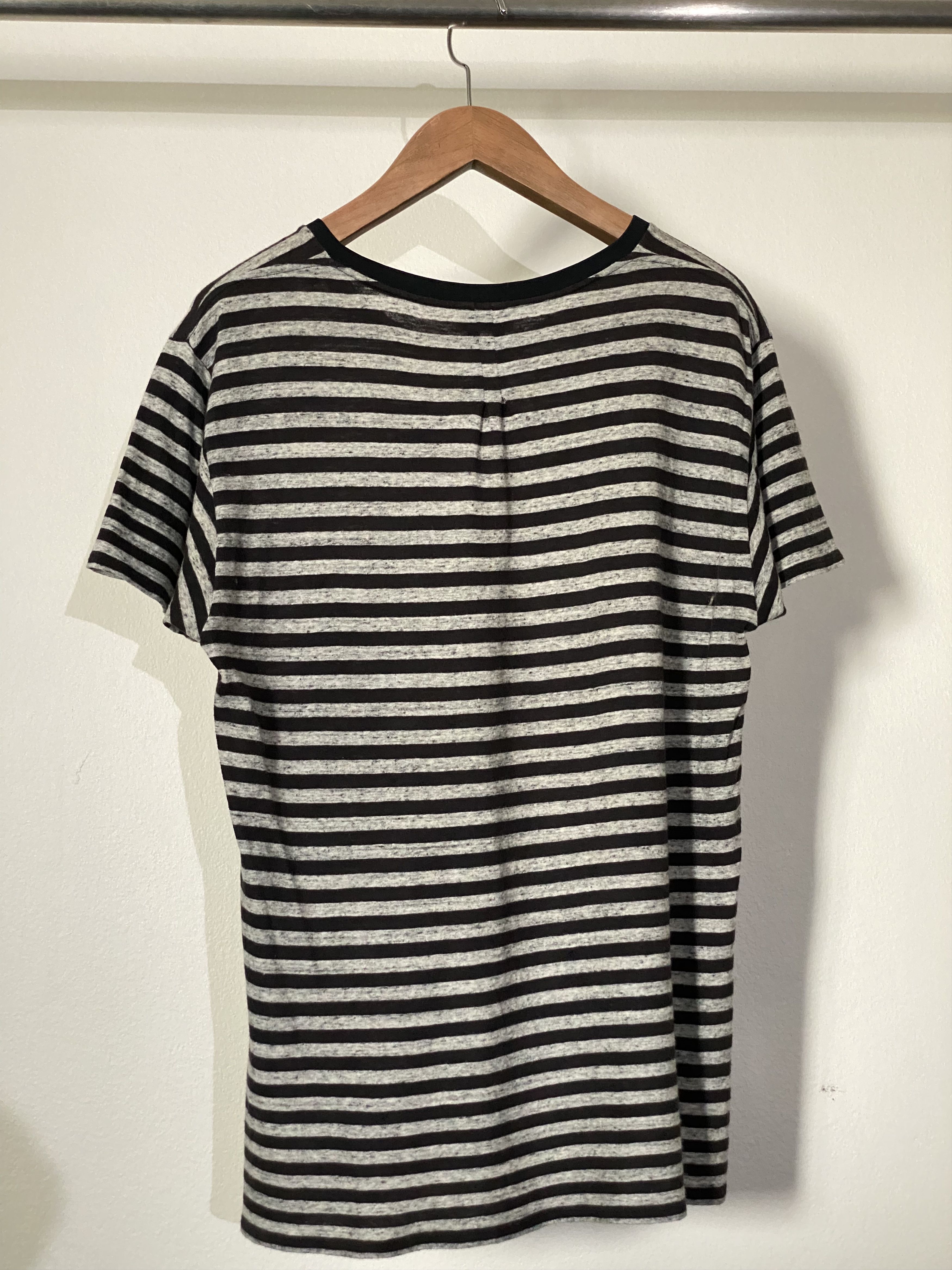 Hedi's fw 2013 "Punk" striped t-shirt., view 3