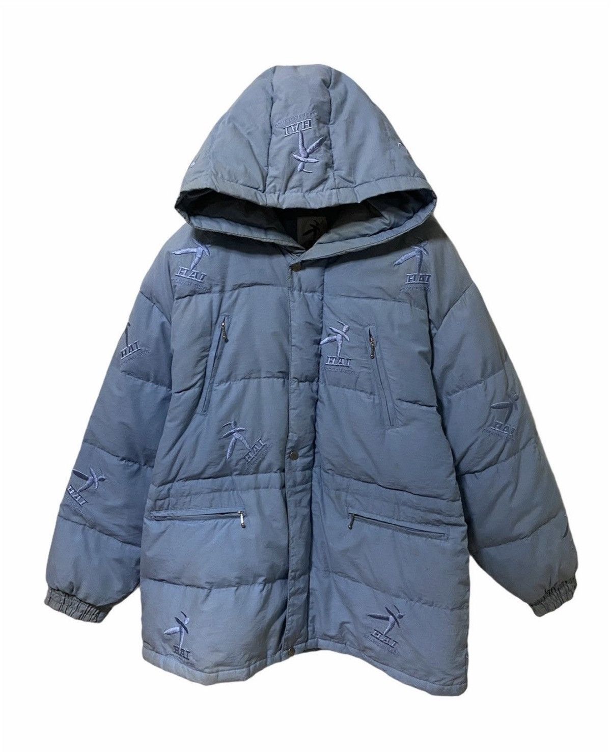 Hai Sporting Gear Rare🔥Hai Sporting Gear Issey Miyake Puffer Jacket Size US L / EU 52-54 / 3 - 1 Thumbnail