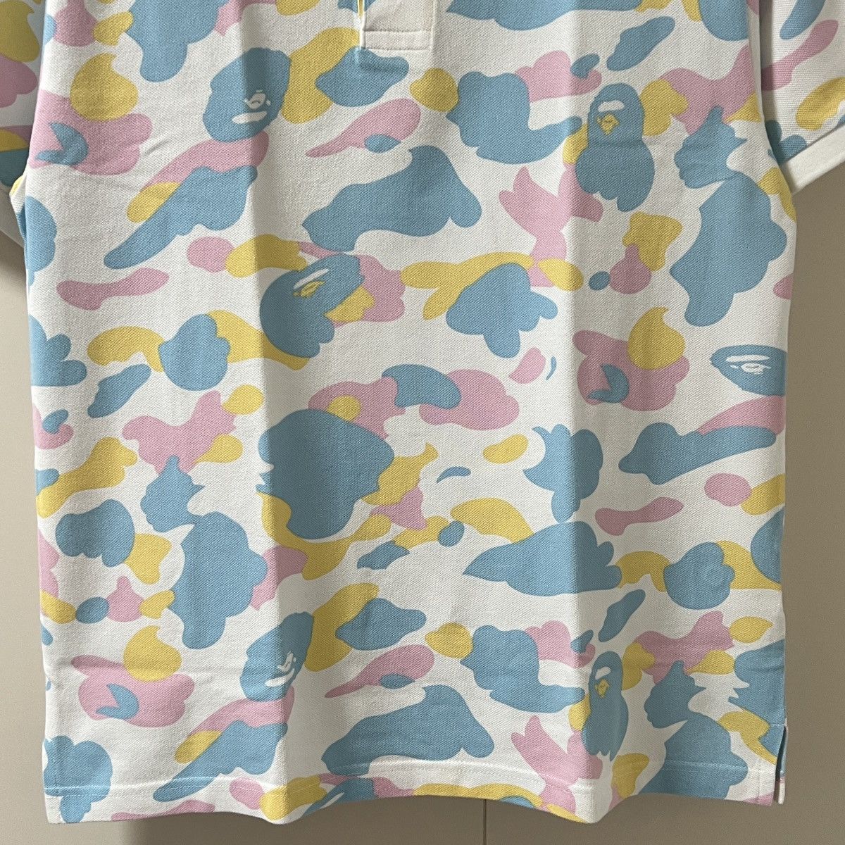 Bape Bape Color Camo Multi Polo Tee Size US S / EU 44-46 / 1 - 3 Thumbnail