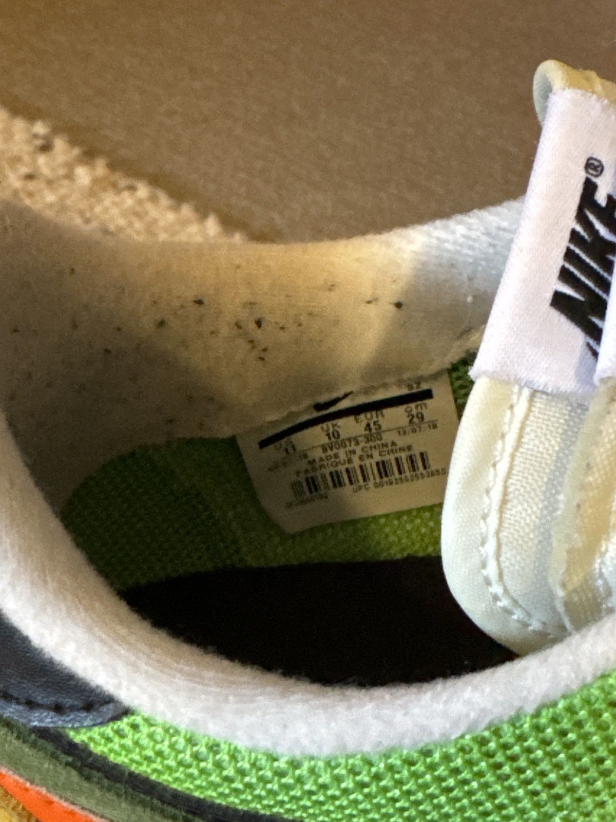 Nike × Sacai Nike Sacai LDV Waffle Green Gusto Size US 11 / EU 44 - 6 Thumbnail