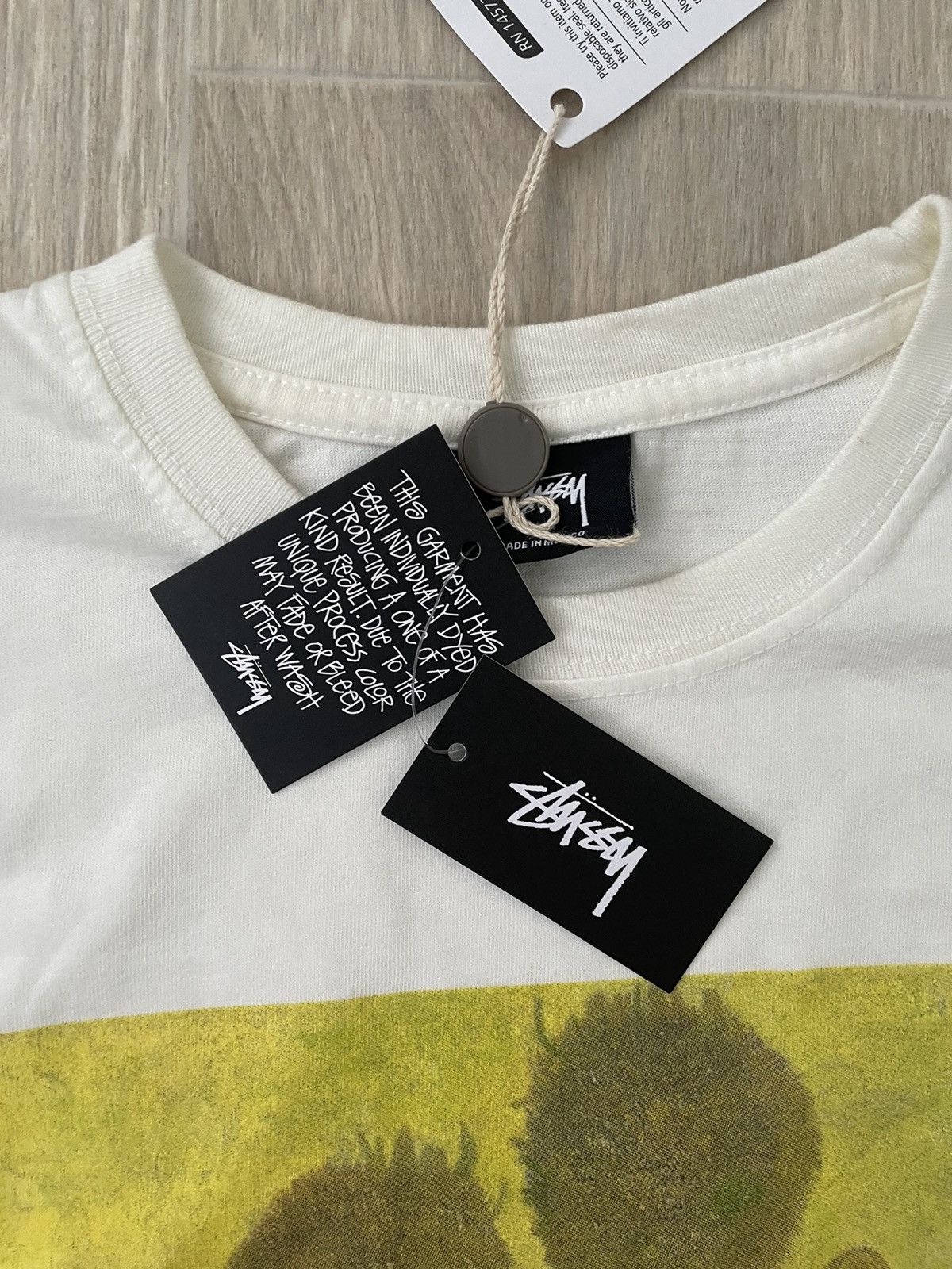 Stussy Y2K Stussy Sunflower Dip Dyed Ls tee Size US S / EU 44-46 / 1 - 3 Thumbnail