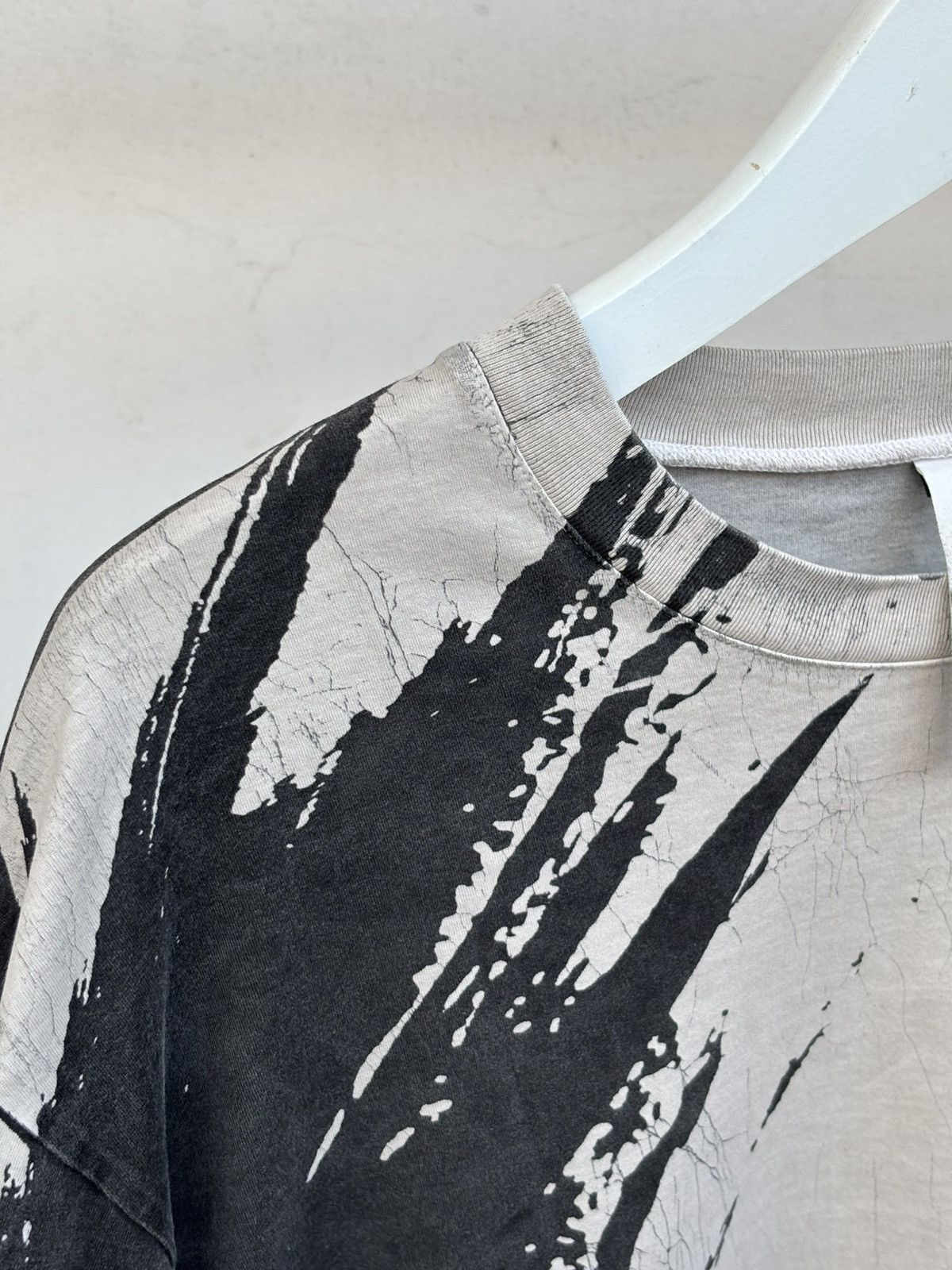 Kazuyuki Kumagai Attachment SAMPLE Brushed Stroke Washed T-shirt Size US L / EU 52-54 / 3 - 5 Thumbnail