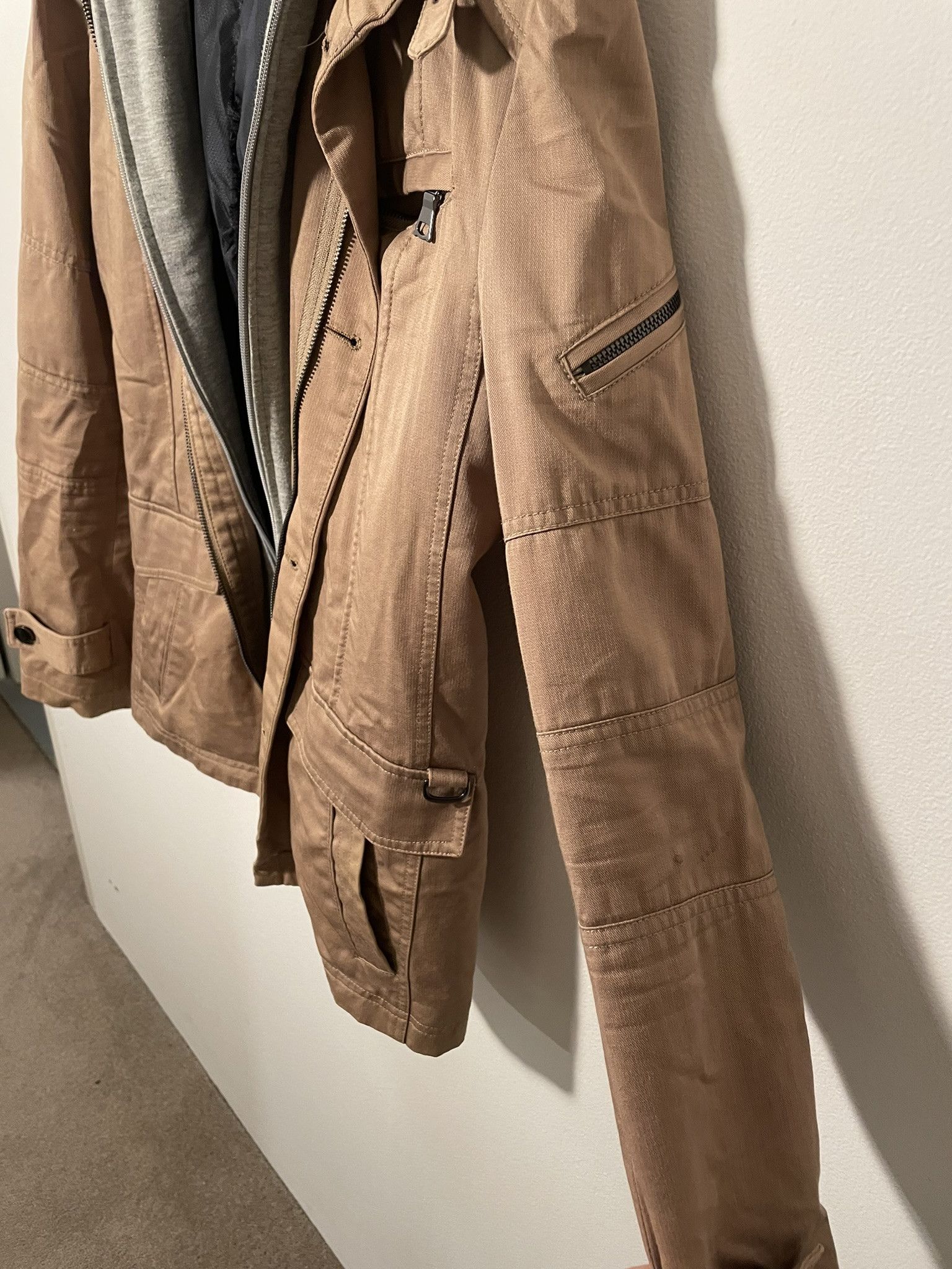 Other Politix jacket, beige with removable hoodie Size US M / EU 48-50 / 2 - 3 Thumbnail