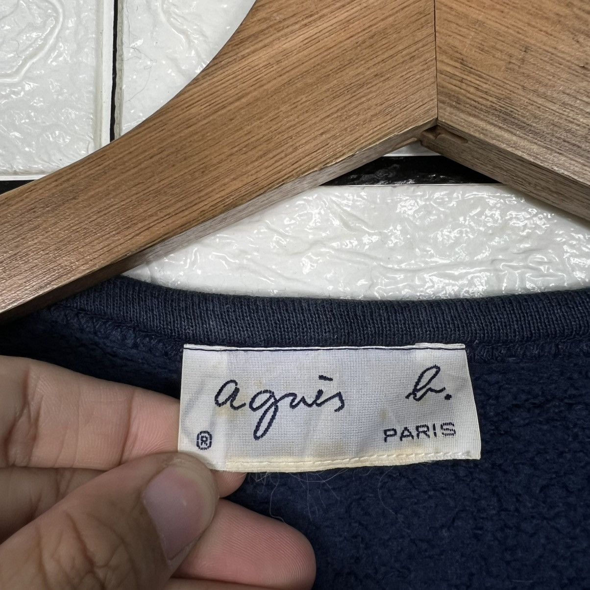 agnes b. Vintage 90's agnes b. Snap Button Cardigan Jacket #4031-C183 Size US S / EU 44-46 / 1 - 13 Thumbnail