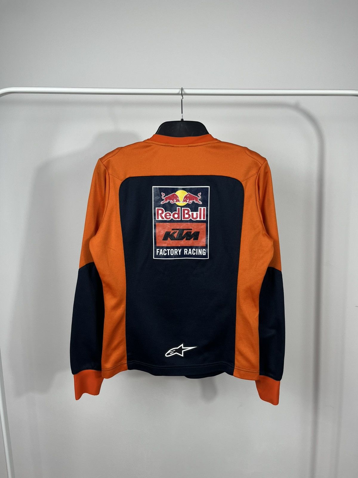 Alpinestars Alpinestars Red Bull KTM Racing Zip-Up Jacket Orange Navy Size US M / EU 48-50 / 2 - 12 Thumbnail