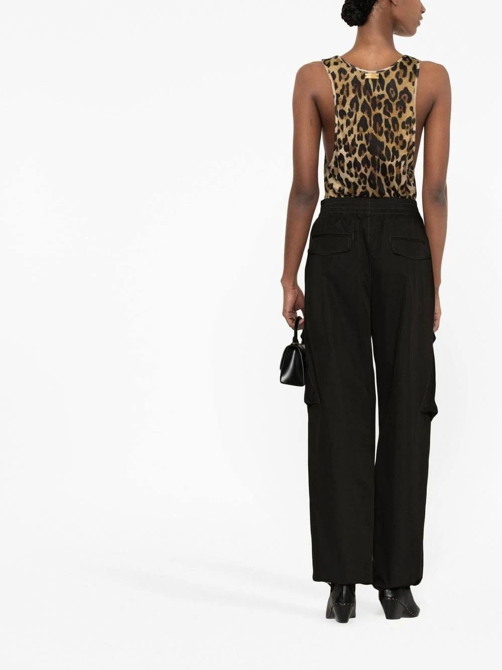 Balmain o1s1rm0624 Tank Top in Leopard Size L / US 10 / IT 46 - 3 Thumbnail