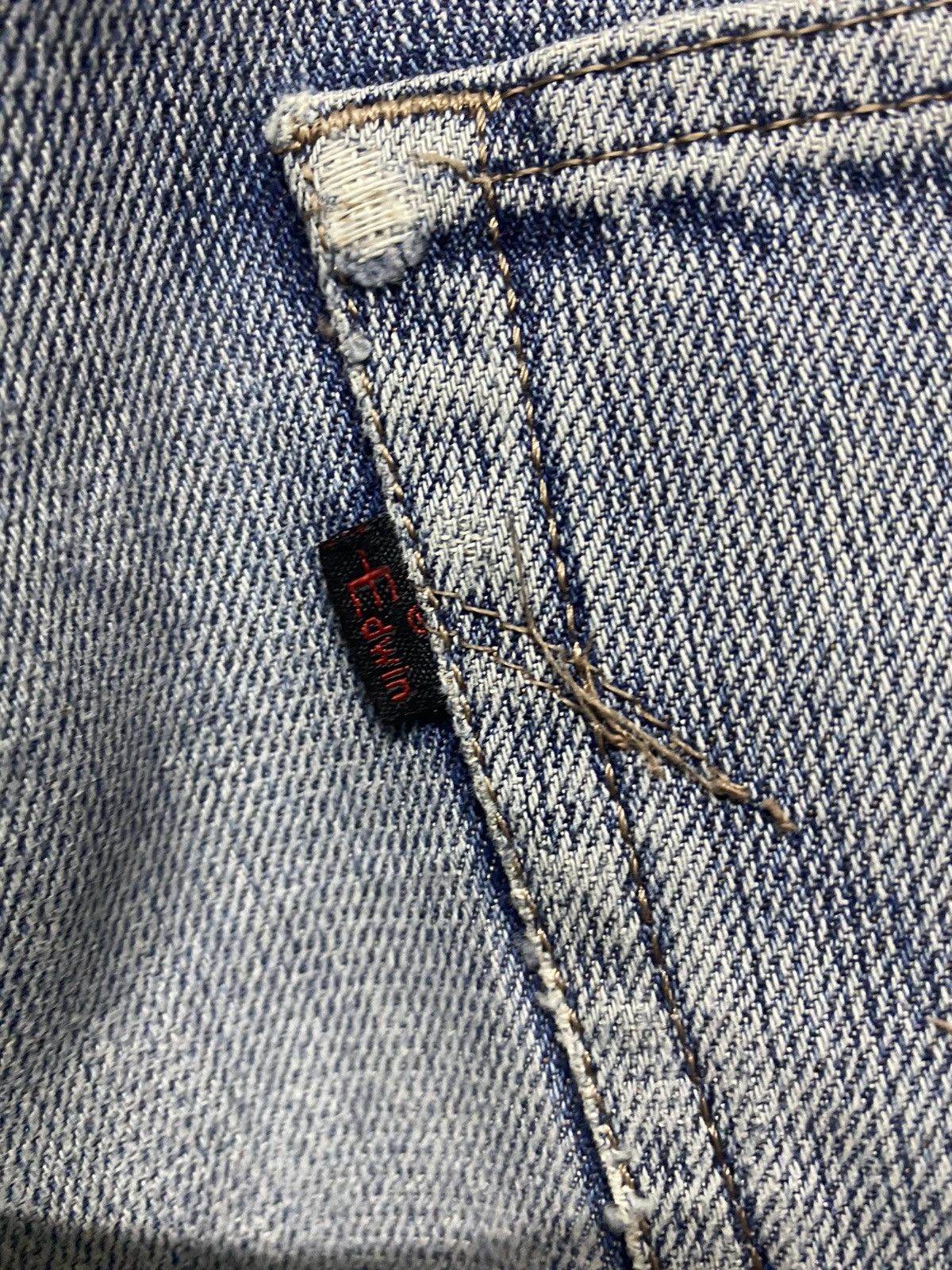 Edwin × Vintage Vintage Edwin E Function Distressed Denim Jeans Size US 34 / EU 50 - 16 Thumbnail
