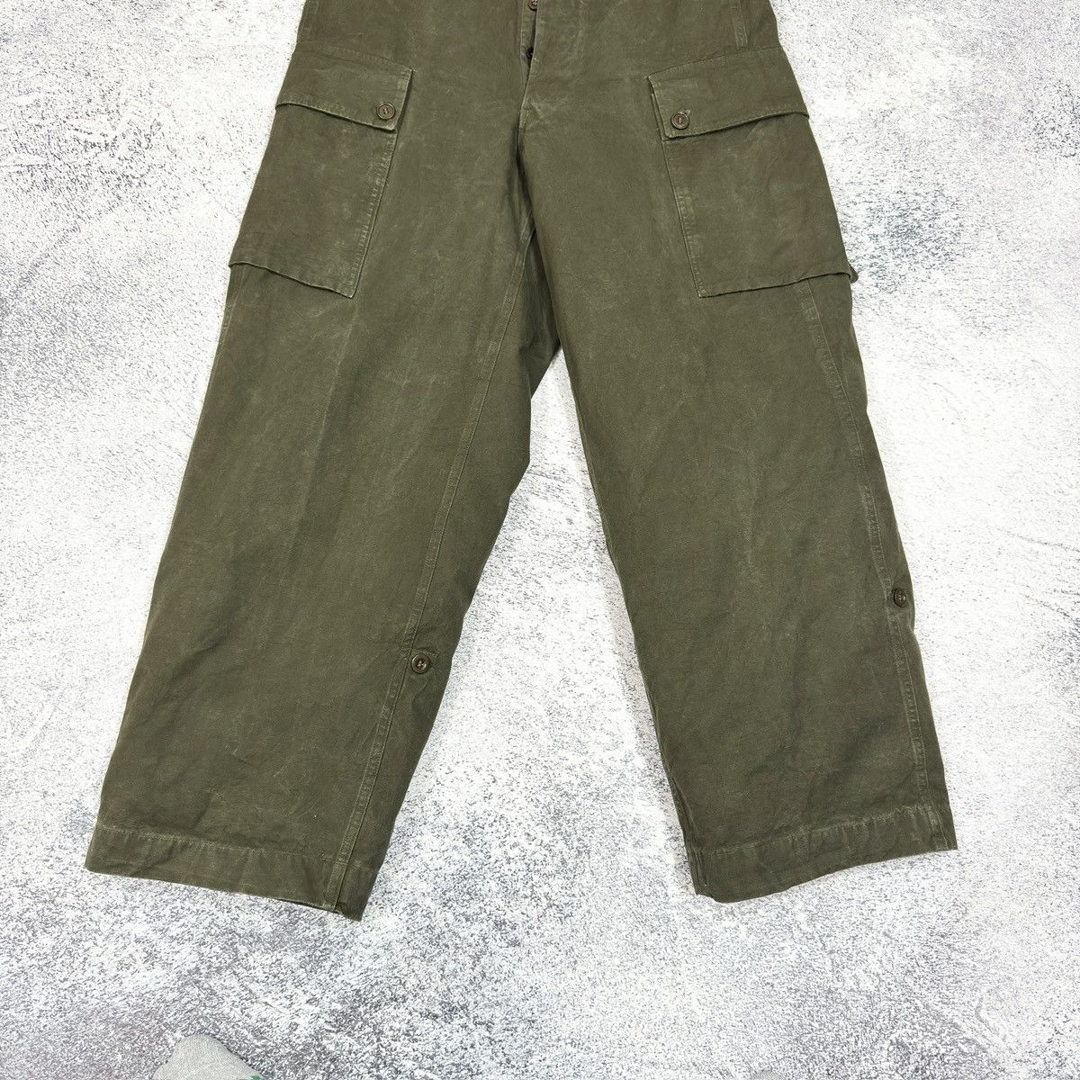 Vintage Vintage Army Military 1950s Pants 32 size Size US 32 / EU 48 - 2 Thumbnail