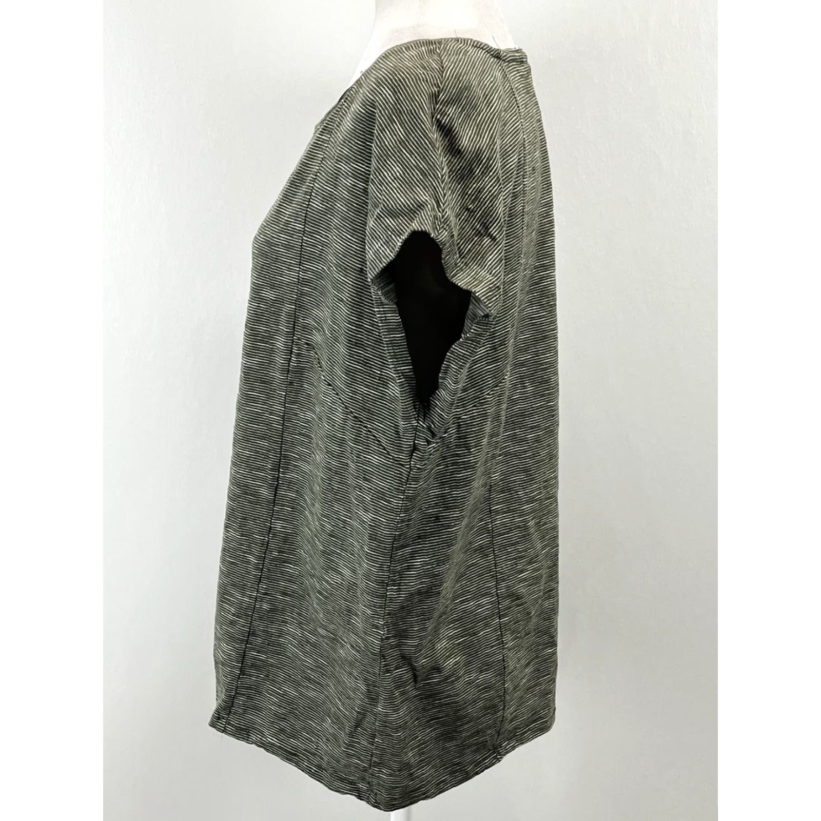 J. Jill VINTAGE? J. Jill T-Shirt Shirt Women Medium Green GUC 90s Theme? (adjust) Size M / US 6-8 / IT 42-44 - 2 Thumbnail