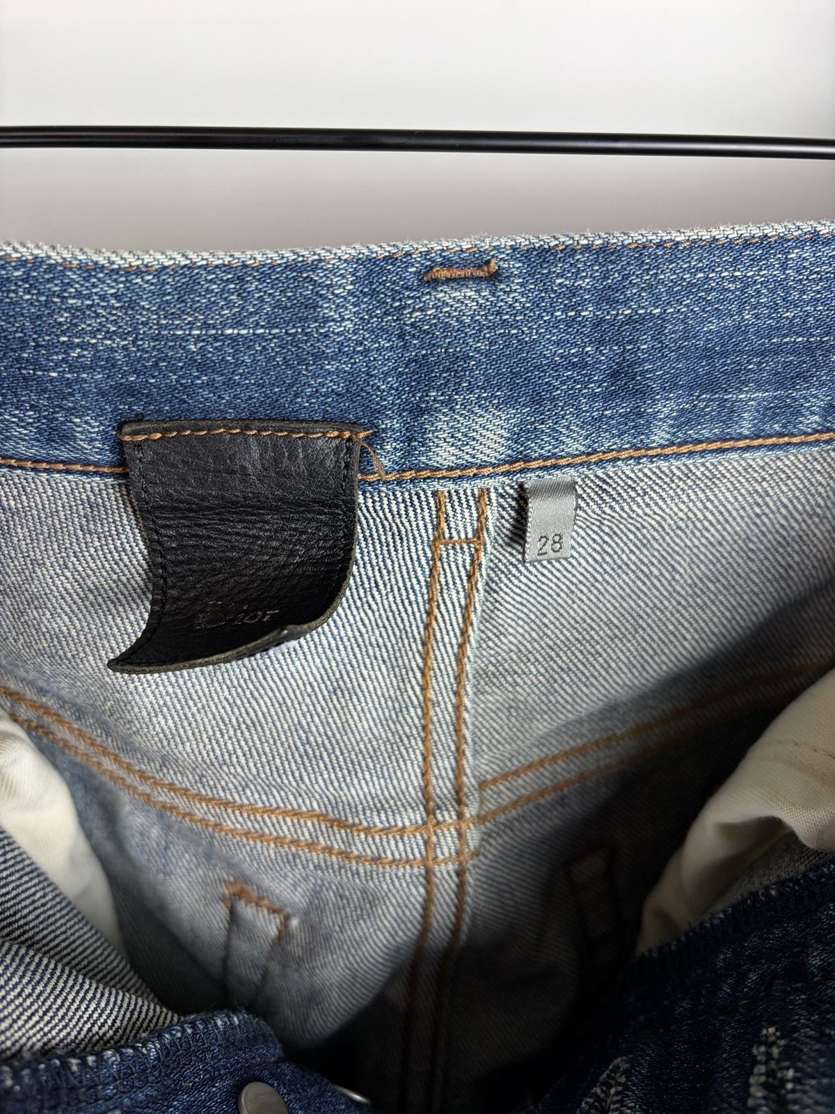 Dior AW11 Dior Homme My Darling Claymask Faded Jake Denim Jeans Size US 28 / EU 44 - 9 Thumbnail