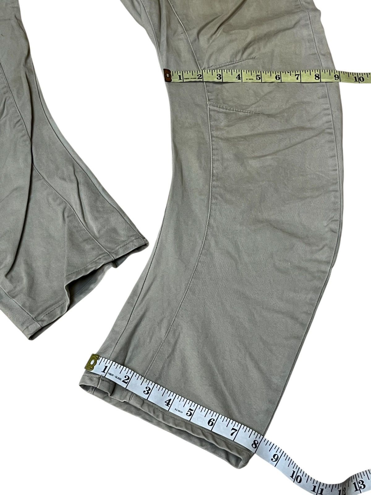 PPFM SICK🔥JAPANESE PPFM CURVE LEG DISTRESSED PANTS Size US 32 / EU 48 - 16 Thumbnail
