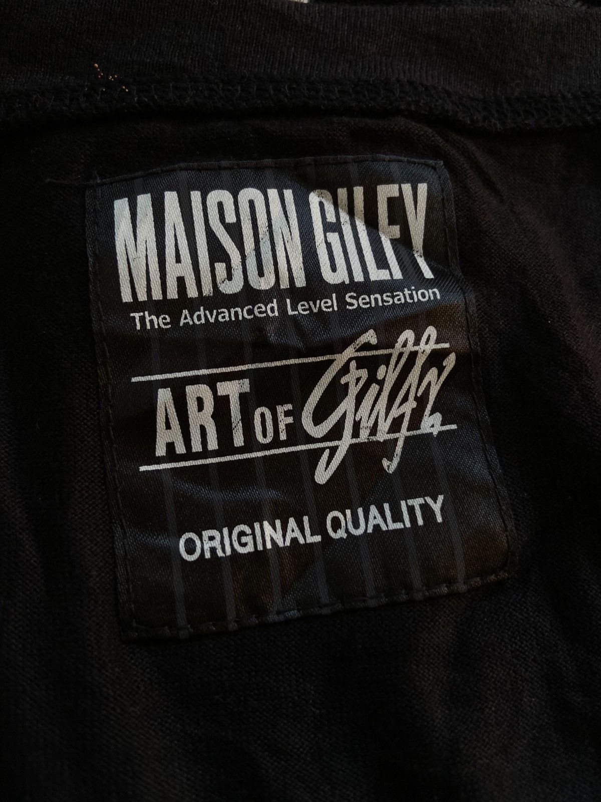 If Six Was Nine 2000s Maison Gilfy - Vkei Style Poem Layered Long Slevee Tee Size M / US 6-8 / IT 42-44 - 4 Thumbnail