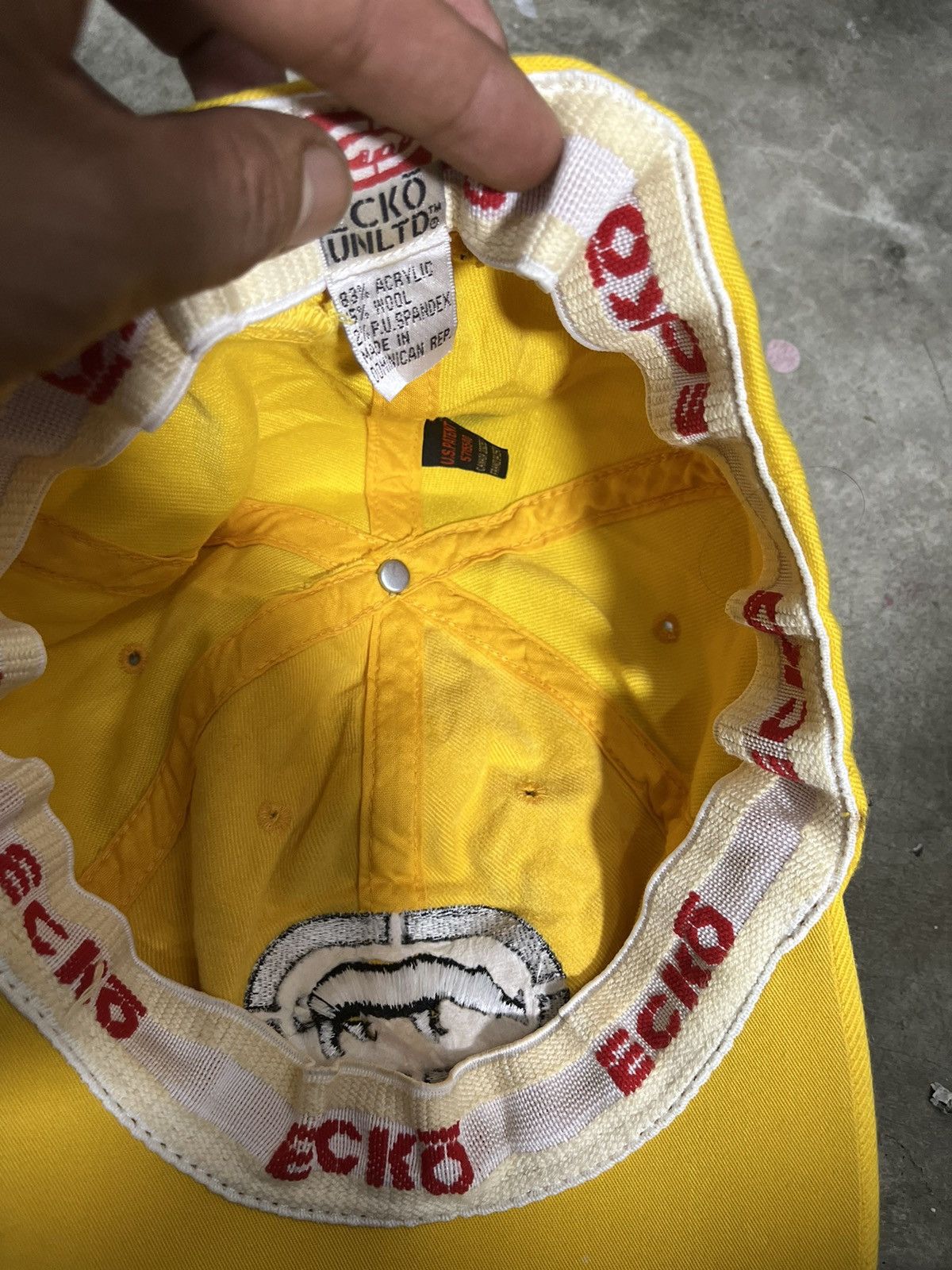 Vintage Vintage Ecko Full Cap Size ONE SIZE - 5 Thumbnail