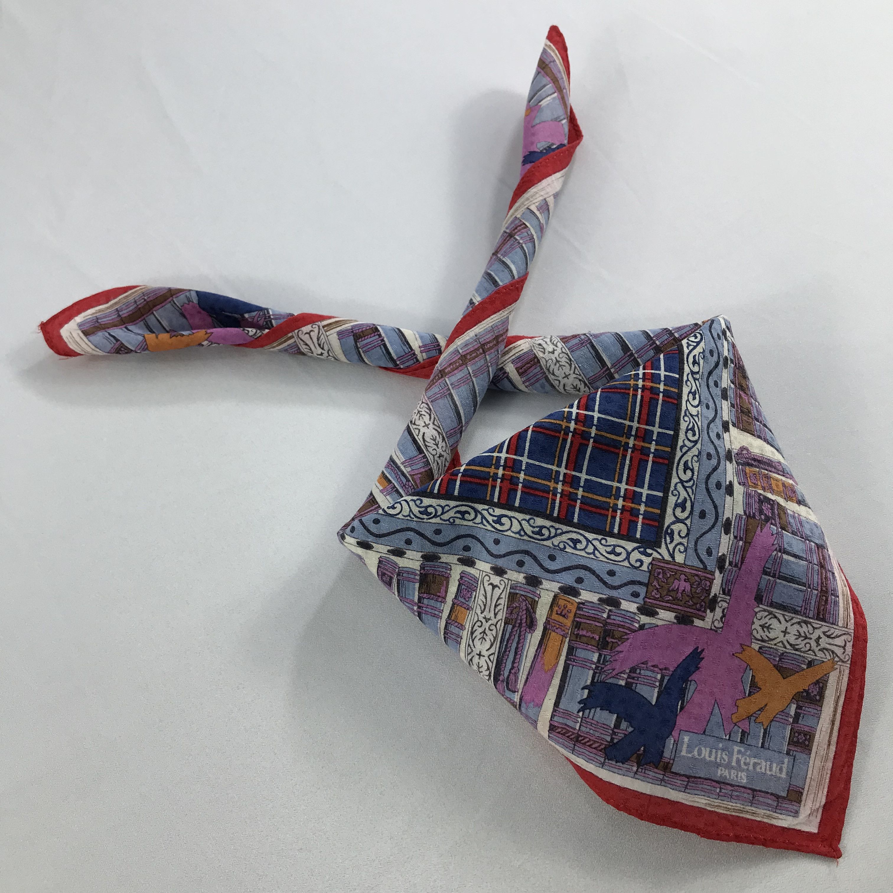 Louis Feraud Louis Feraud Bandana / Handkerchief / Neckerchief - S2597 Size ONE SIZE - 4 Thumbnail