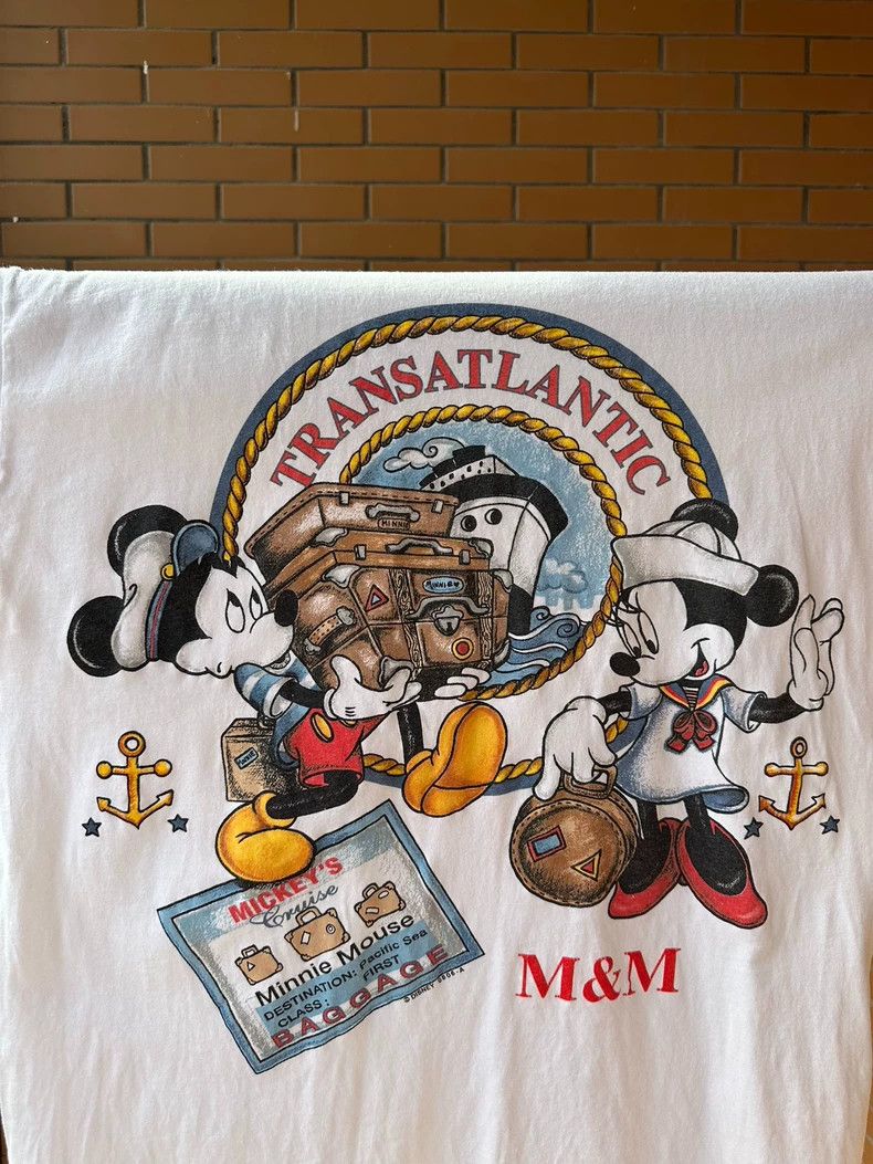 Vintage VintageTee 90s Disney Mickey & Minnie 2505-Nextarrow Size US XL / EU 56 / 4 - 4 Thumbnail