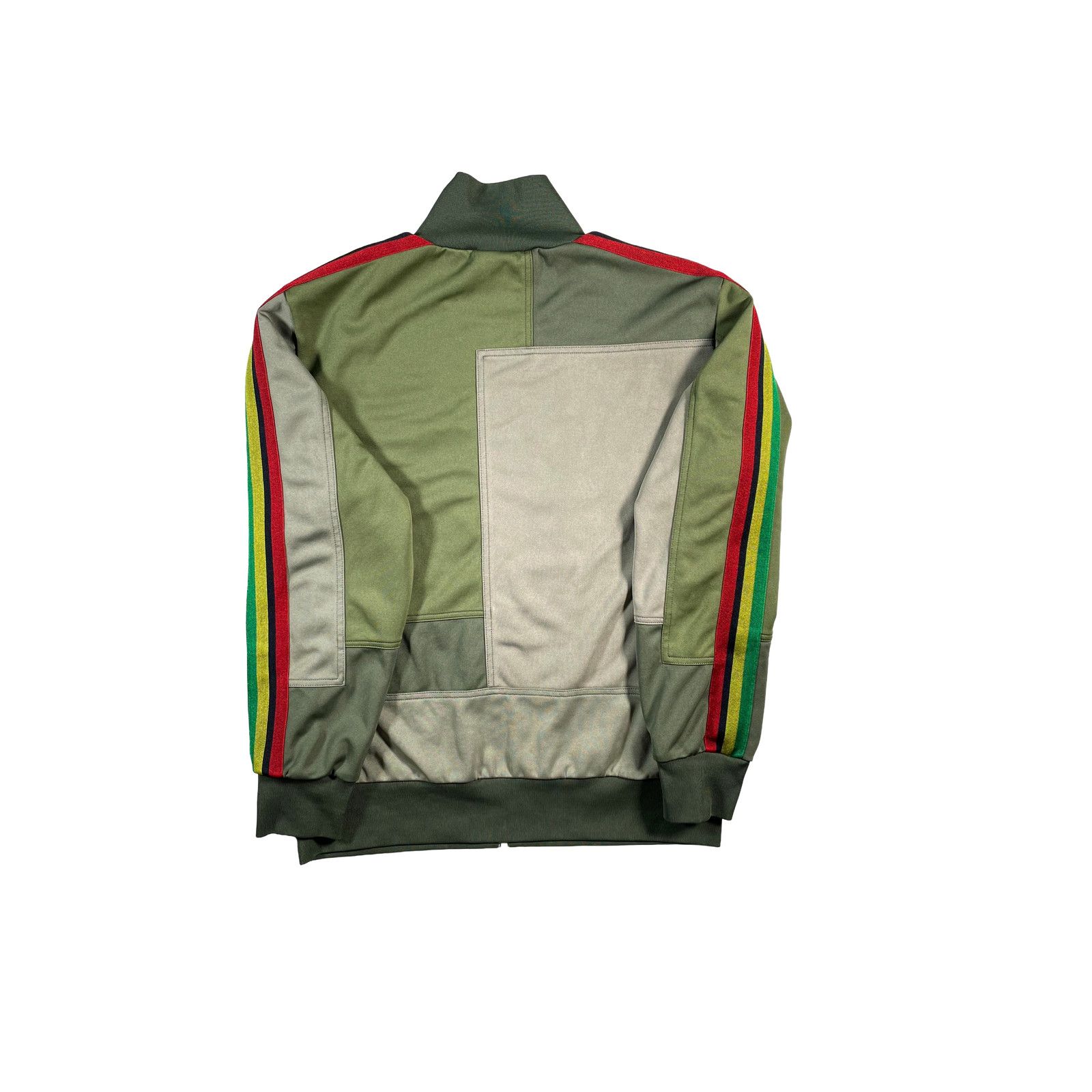 Palm Angels Palm Angels Patch Work Olive Track Jacket Size US XXL / EU 58 / 5 - 2 Thumbnail