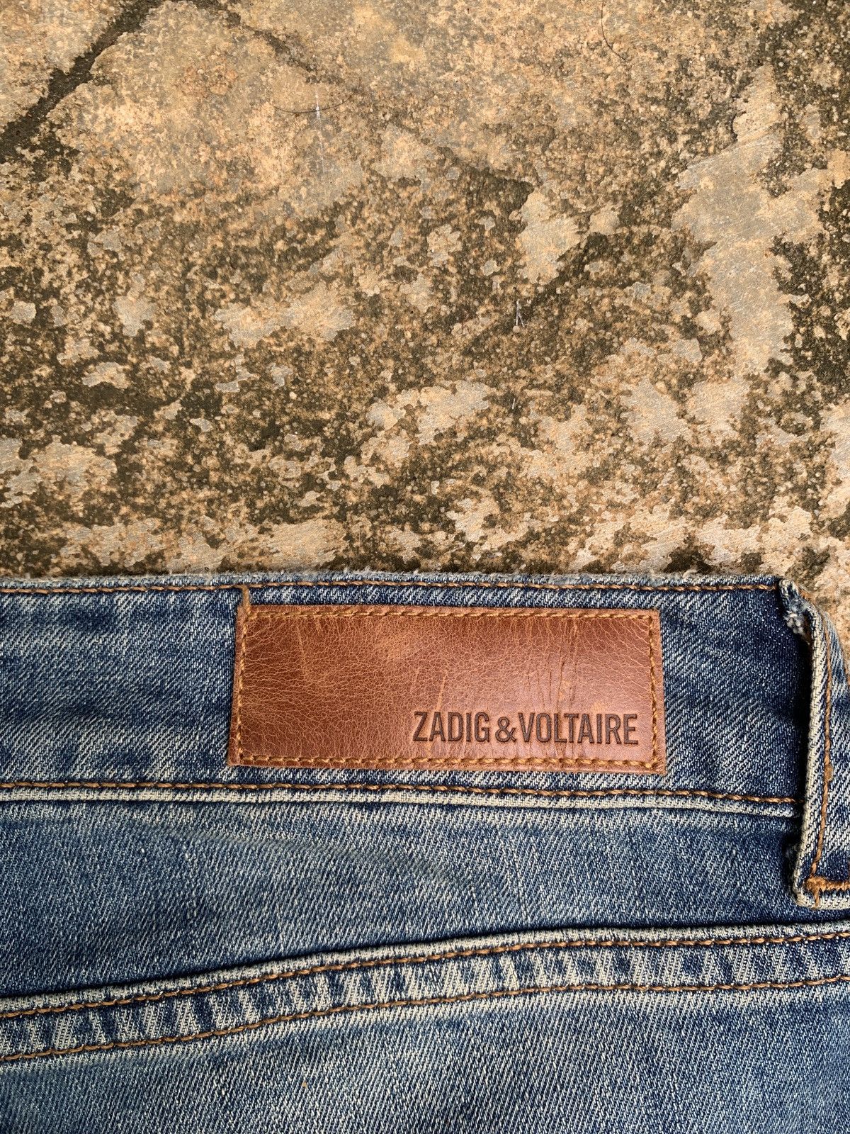 If Six Was Nine × Japanese Brand × Zadig & Voltaire Zadig & Voltaire Studded Disstressed Stretchy Jeans Pants Size 30" / US 8 / IT 44 - 9 Thumbnail