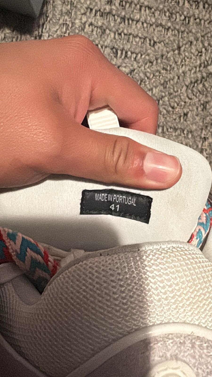 Lanvin Lavin curb Grey/blue Size US 8 / EU 41 - 7 Thumbnail