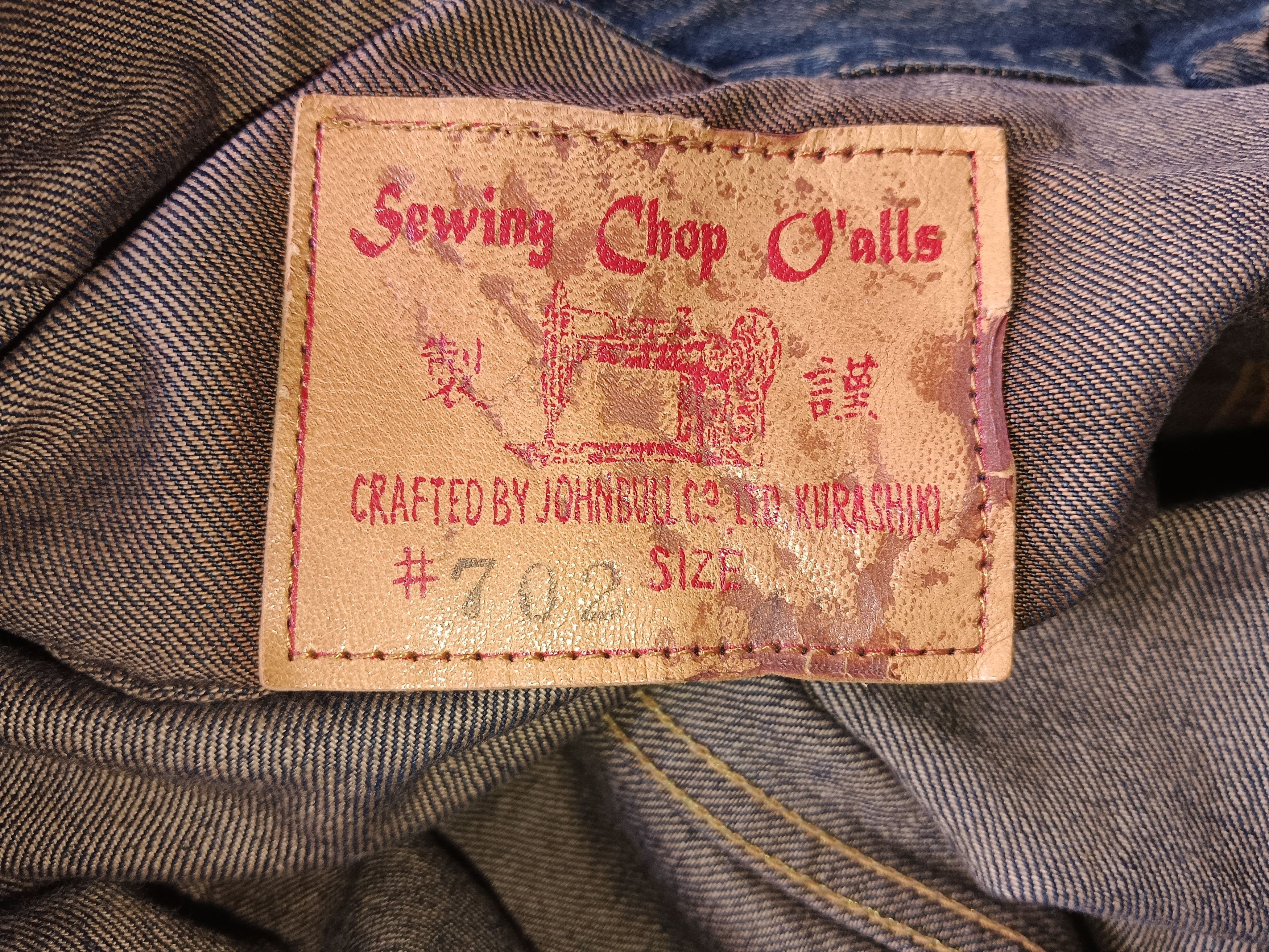 Johnbull × Vintage John bull lot 702 vintage denime jeans jacket S sewing chop Size US S / EU 44-46 / 1 - 7 Thumbnail