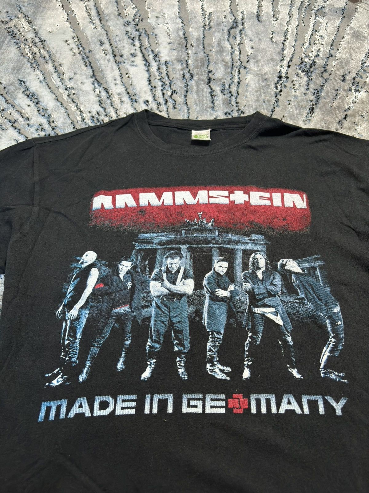 Band Tees × Vintage Rammstein Vintage Made in Germany Band Tee Size US XL / EU 56 / 4 - 2 Thumbnail
