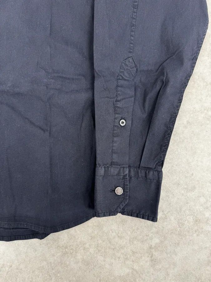Prada 2000s Prada Navy Classic Soft Shirt Size US M / EU 48-50 / 2 - 8 Thumbnail
