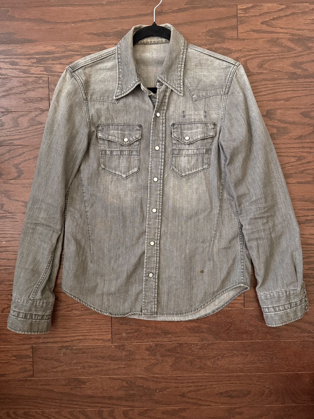 Number (N)ine Number (N)ine F/W07 western denim shirt Size US S / EU 44-46 / 1 - 1 Thumbnail