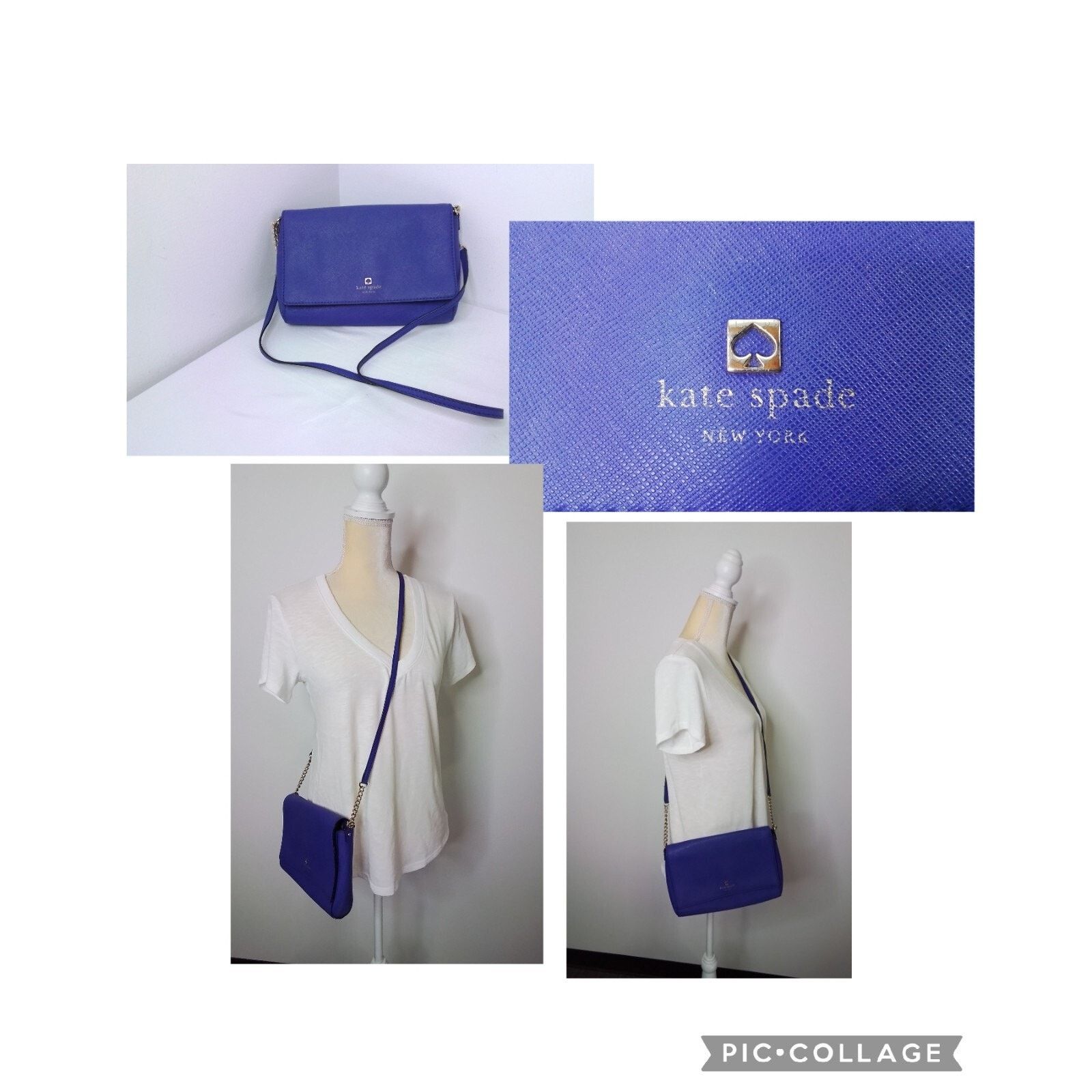 Kate Spade Kate Spade Purse Purple Over the Shoulder Size ONE SIZE - 1 Thumbnail