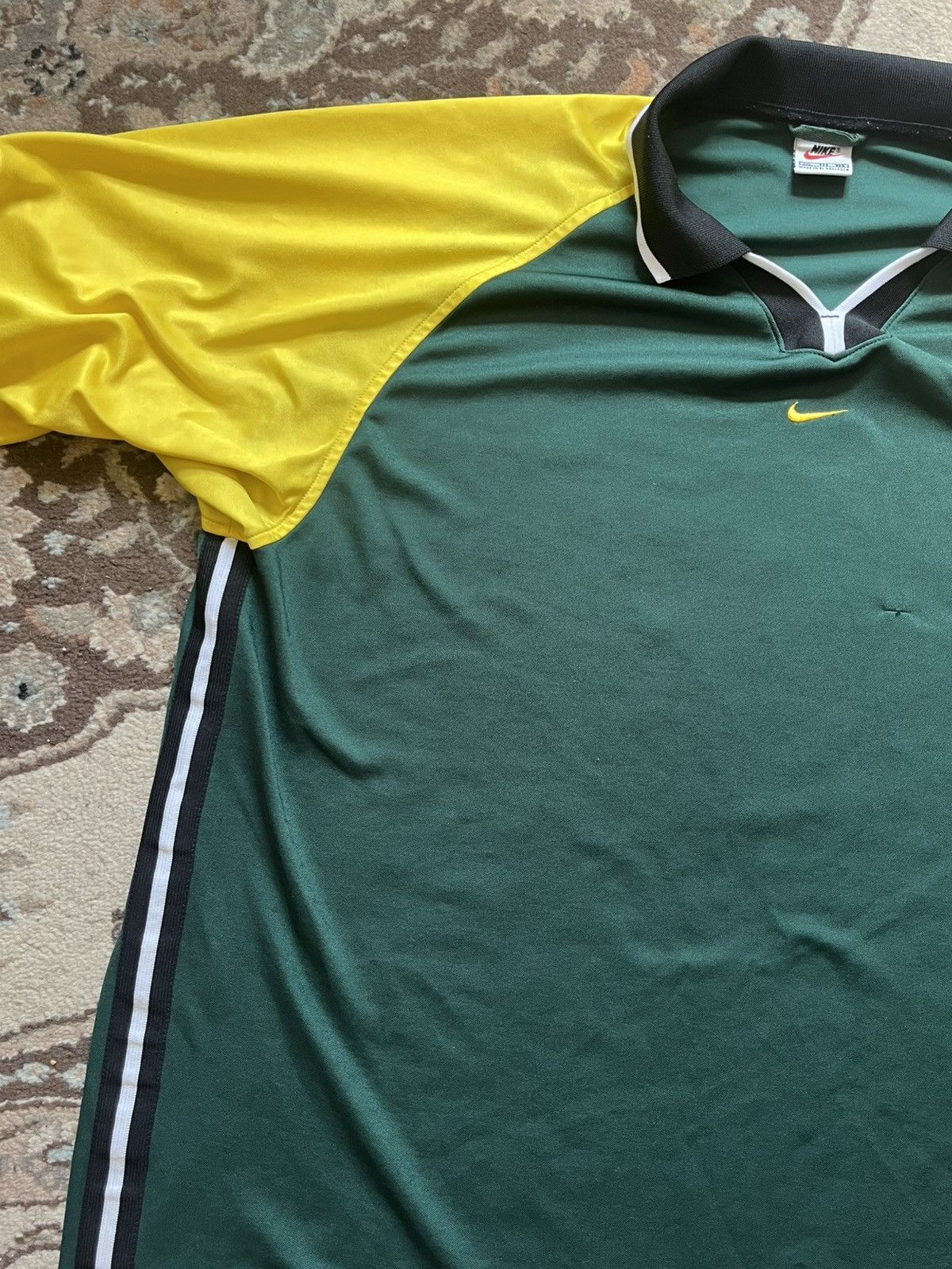 Nike Vintage Nike 00's Collared Jersey Size US XXL / EU 58 / 5 - 1 Thumbnail