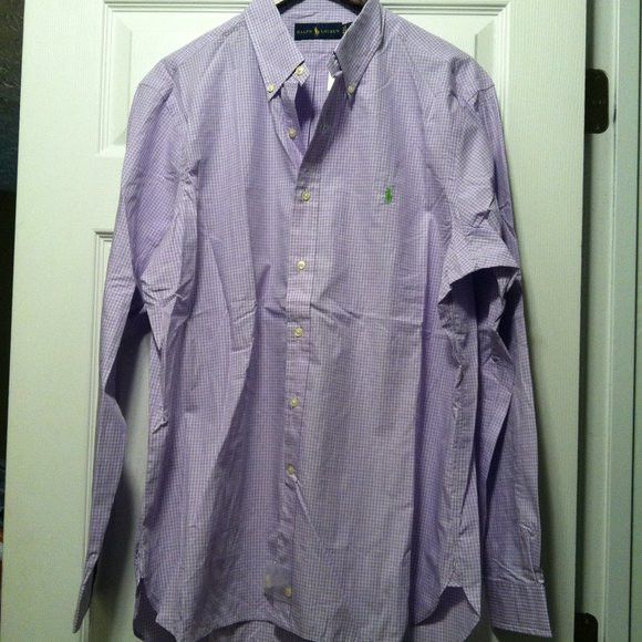 Polo Ralph Lauren POLO RALPH LAUREN MEN'S NEW 100%COTTON CASUAL SHIRT SIZE: 17 Size US XL / EU 56 / 4 - 4 Thumbnail