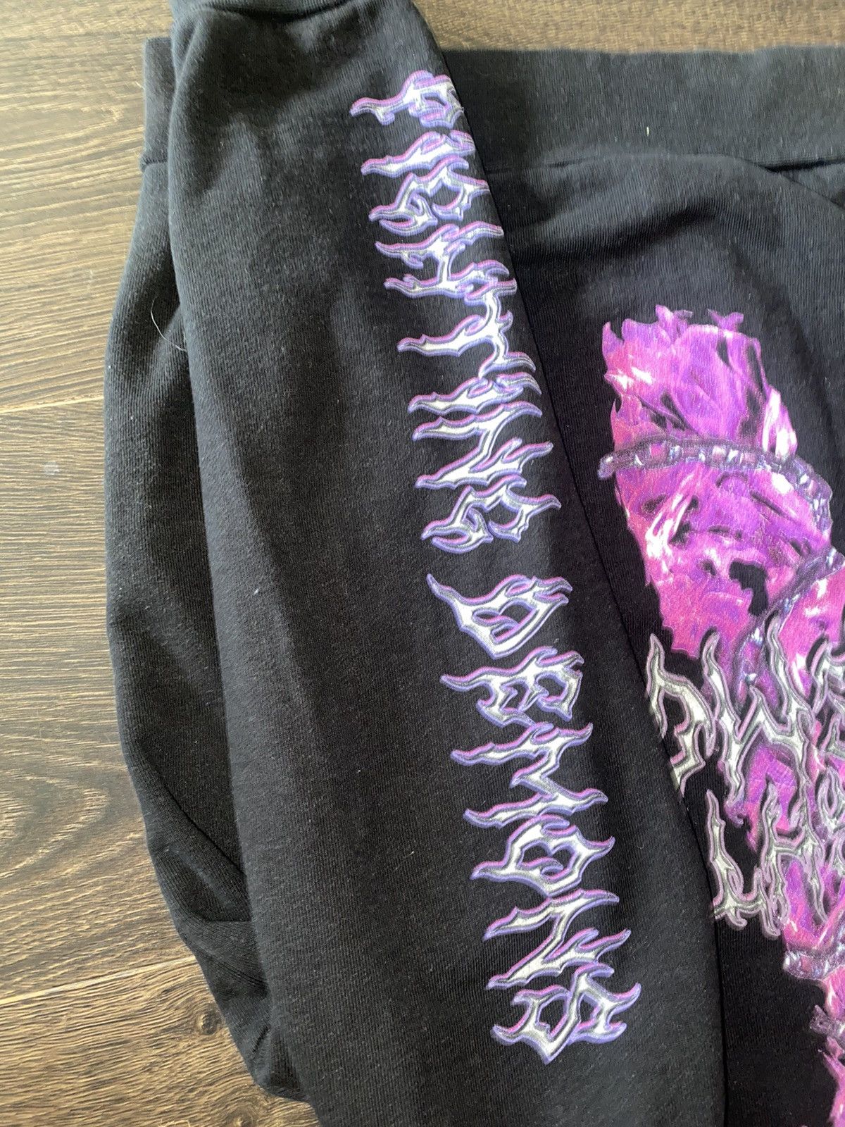 Vlone JUICE WRLD X VLONE RIDER HOODIE Size US L / EU 52-54 / 3 - 6 Thumbnail